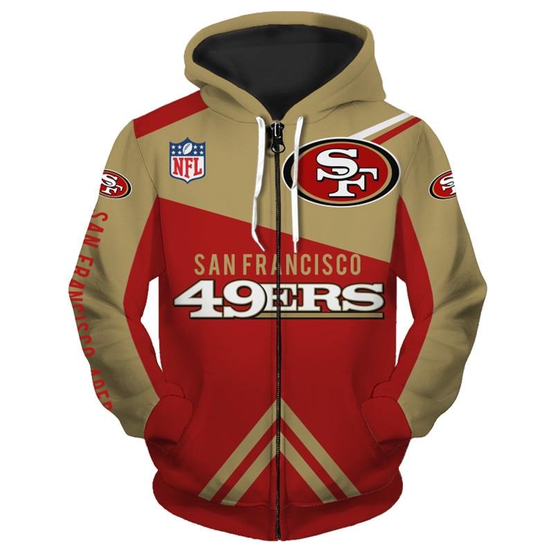 San Francisco 49ers Zip Up Hoodie – Game Day Fan Essential
