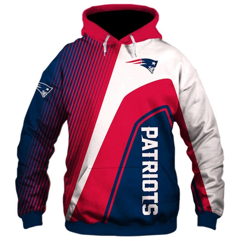 New England Patriots Cheap 3d Hoodie Sweatshirt Pullover