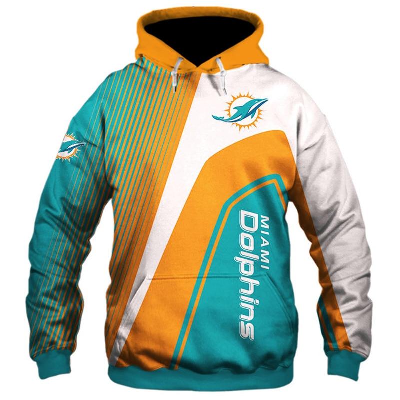 Miami Dolphins Cheap 3d Sweatshirt Pullover Hoodie