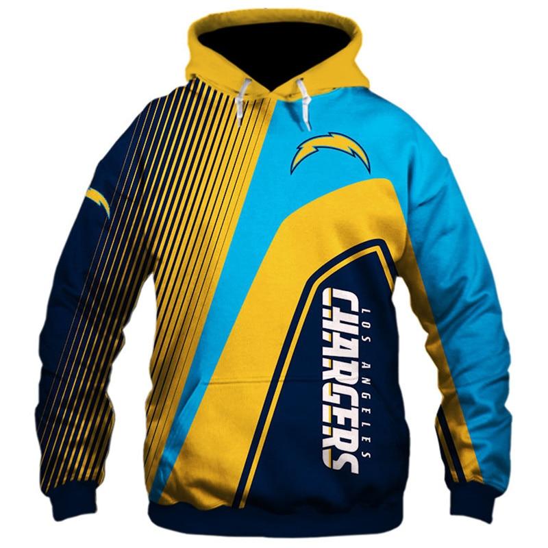 Los Angeles Chargers Cheap 3d Sweatshirt Pullover Hoodie