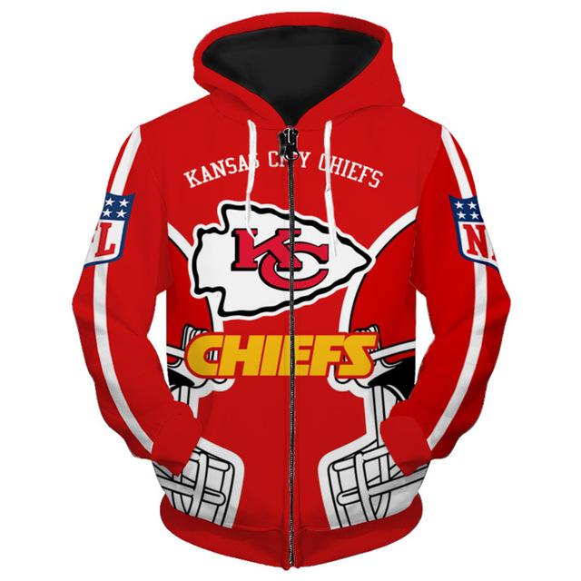 Kansas City Chiefs Cheap 3d Sweatshirt Pullover Hoodie