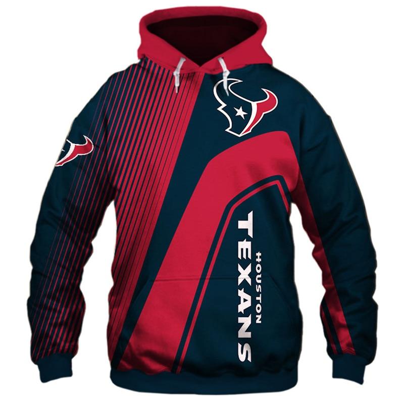 Houston Texans Cheap 3d Sweatshirt Pullover Hoodie