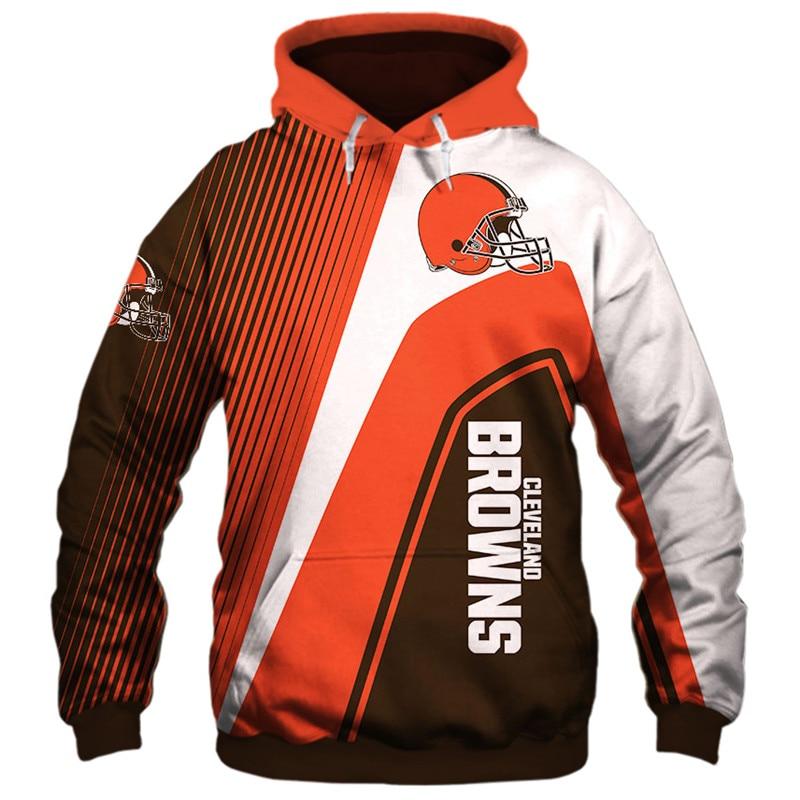 Cleveland Browns Cheap 3d Pullover Hoodie