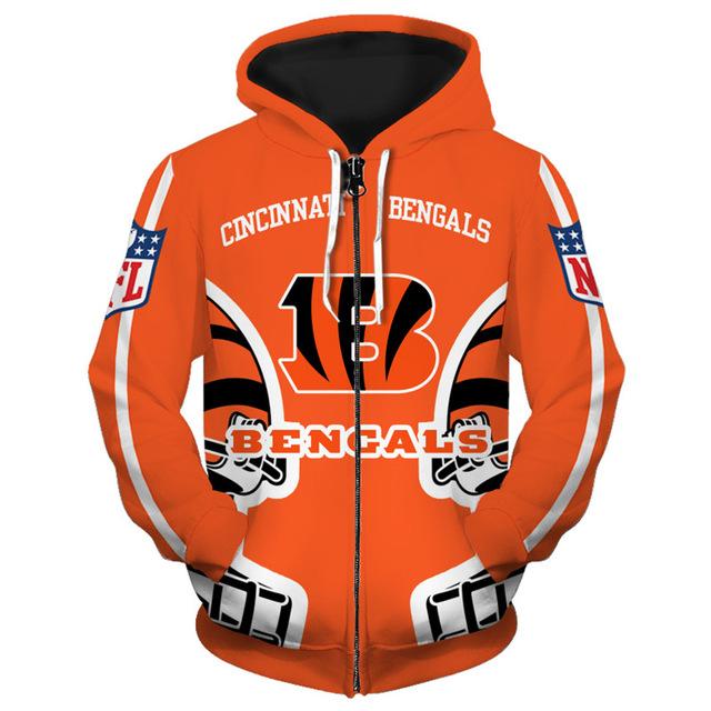 Cincinnati Bengals Cheap 3d Pullover Hoodie