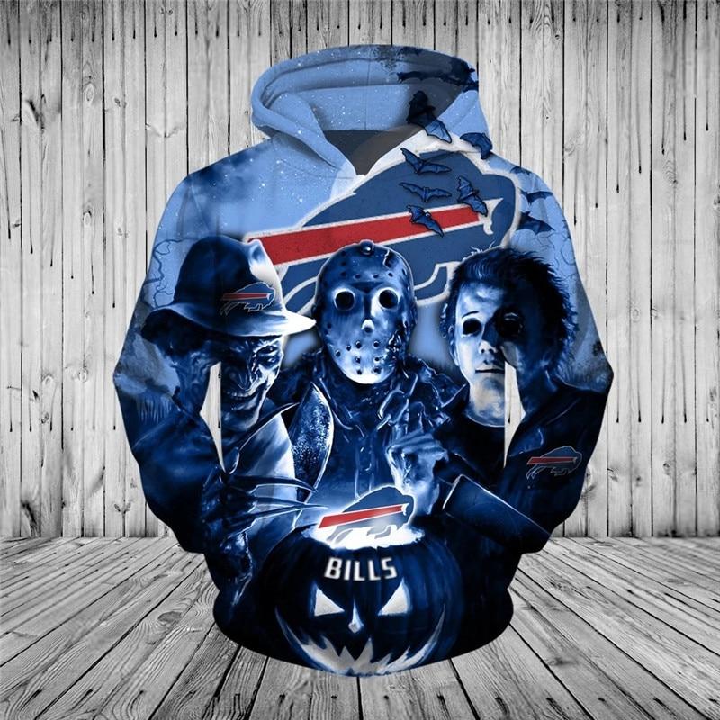 Buffalo Bills Halloween Horror Night Hoodie