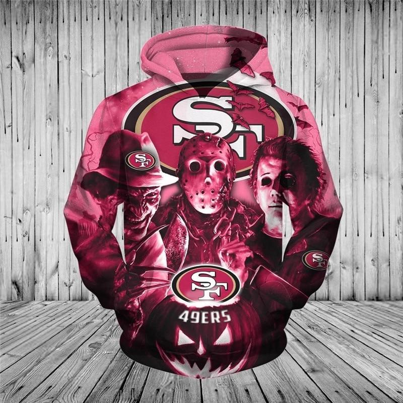 San Francisco 49ers Halloween Horror Night Hoodie