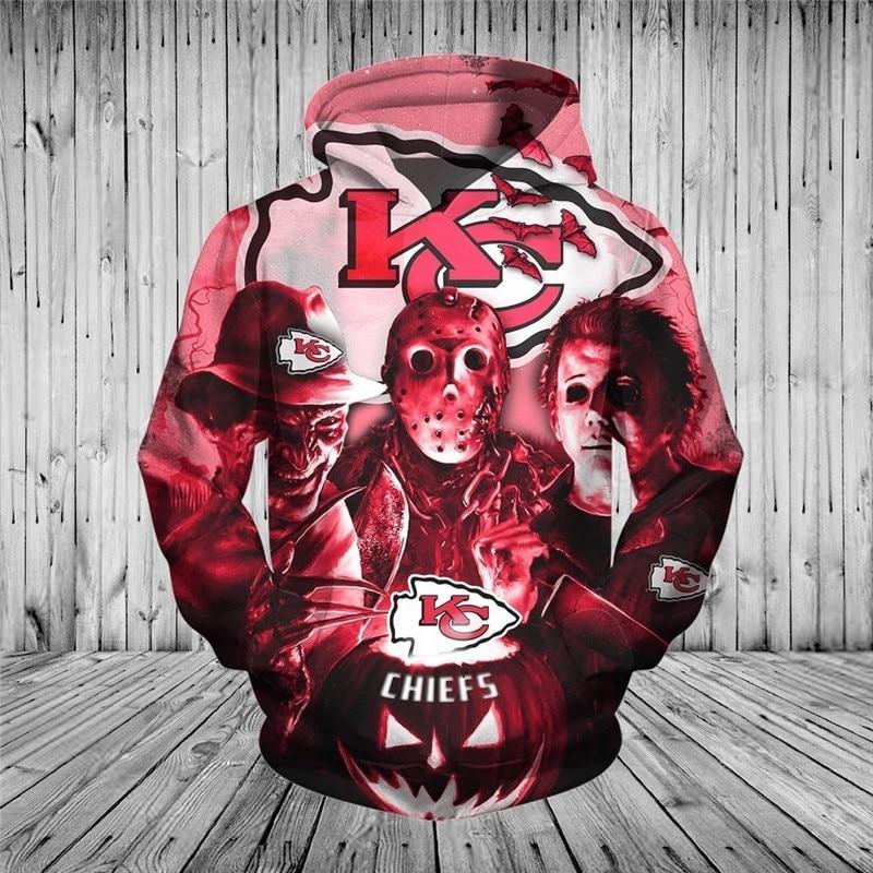 Kansas City Chiefs Halloween Horror Night Hoodie