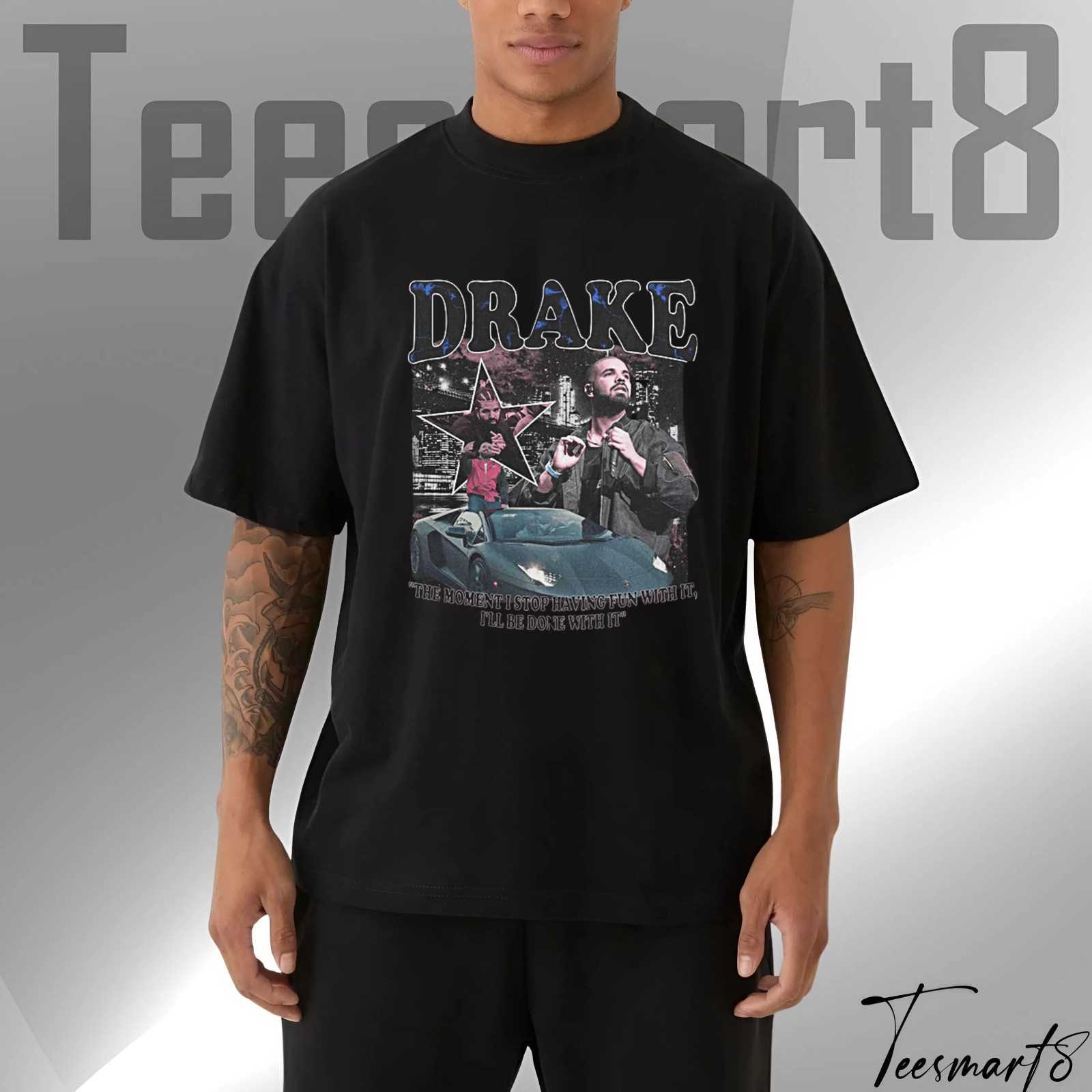 Drake Retro Graphic Tee – Unisex Streetwear Style