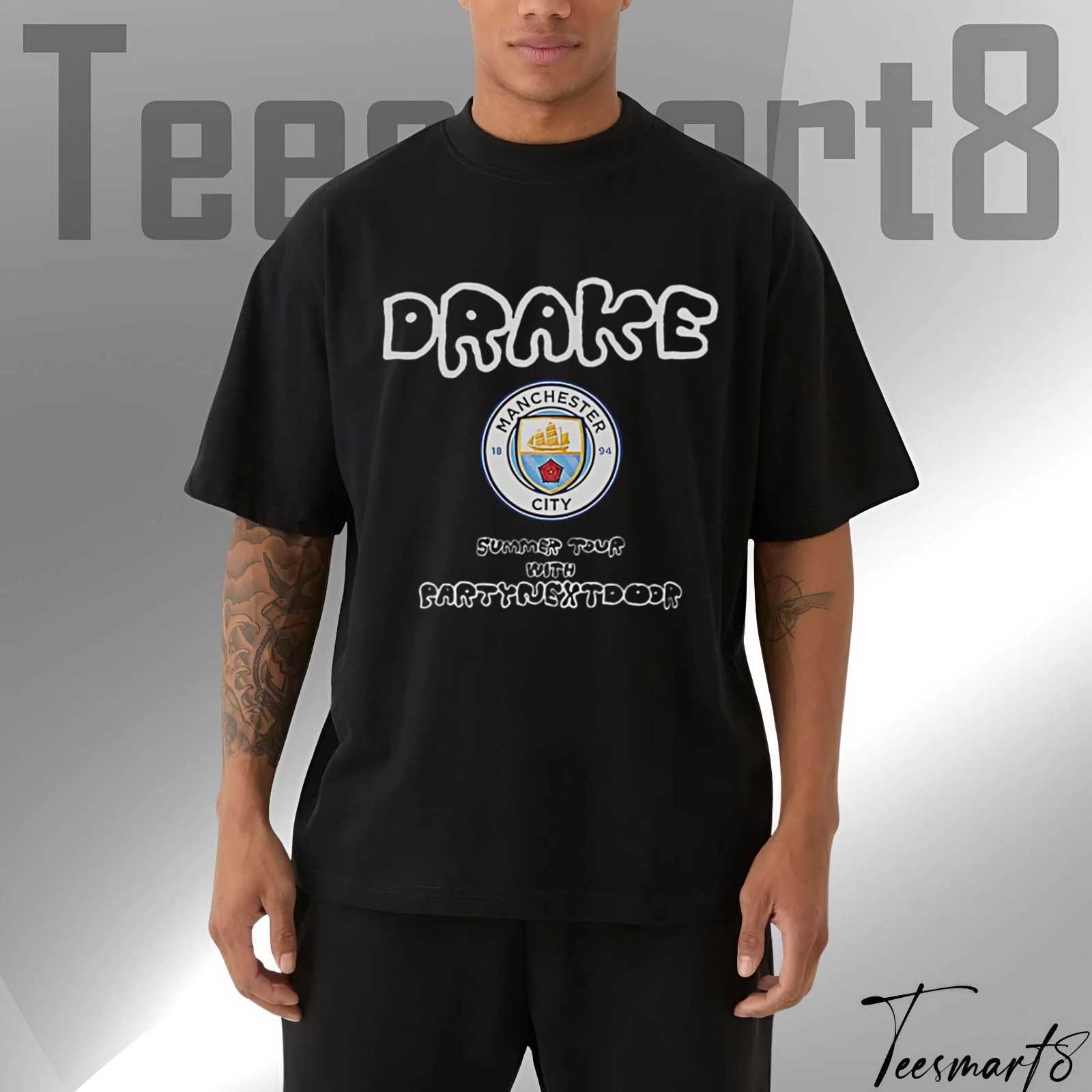 Manchester City Drake T-Shirt – Summer Tour 2025