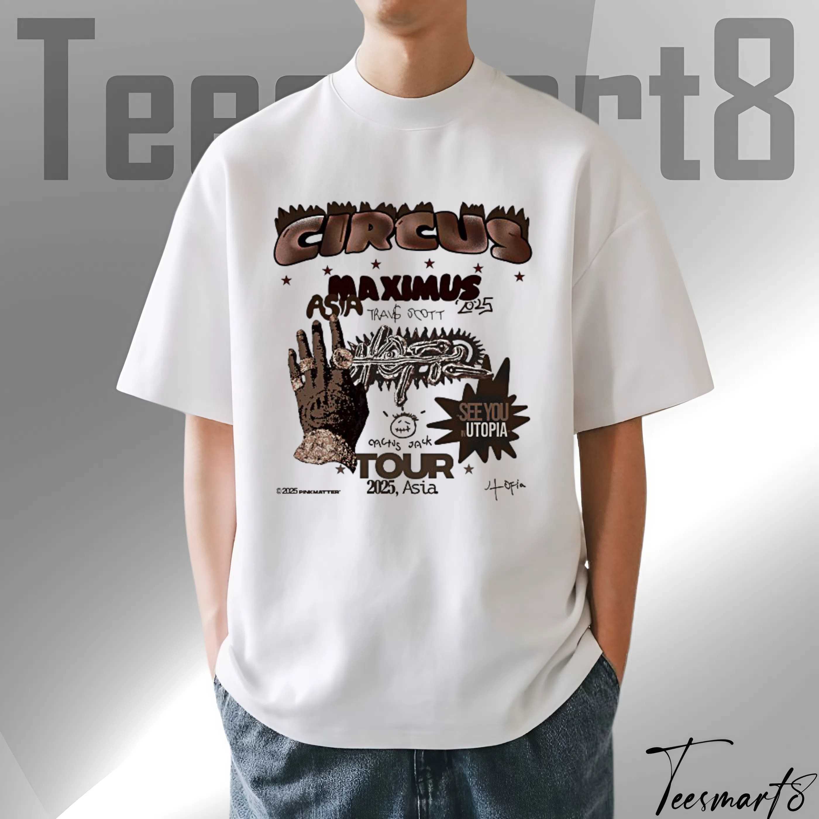 Travis Scott "circus Maximus" Tee – Streetwear Shirt