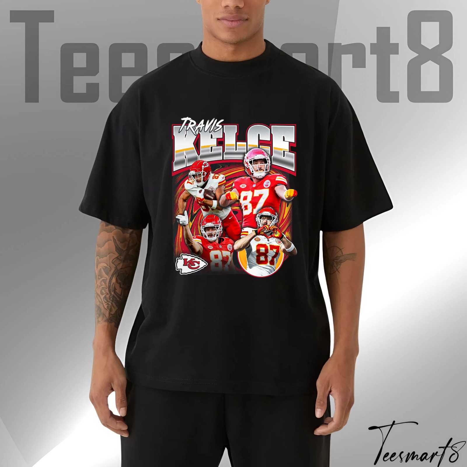 Travis Kelce Chiefs T-Shirt – 2025 Season Notorious Player Tee