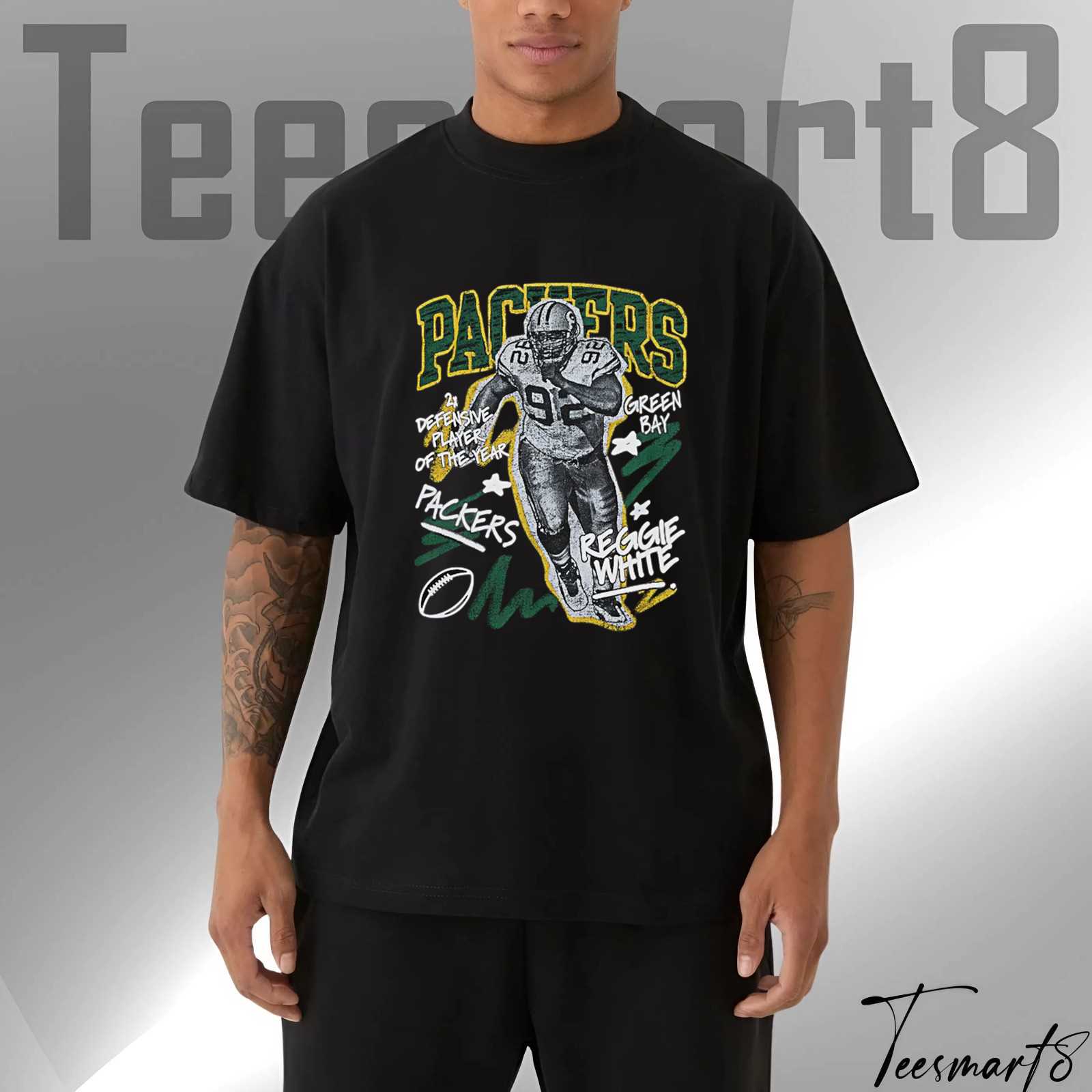 Reggie White Green Bay Packers T-Shirt – Chalked Up Nfl 2025