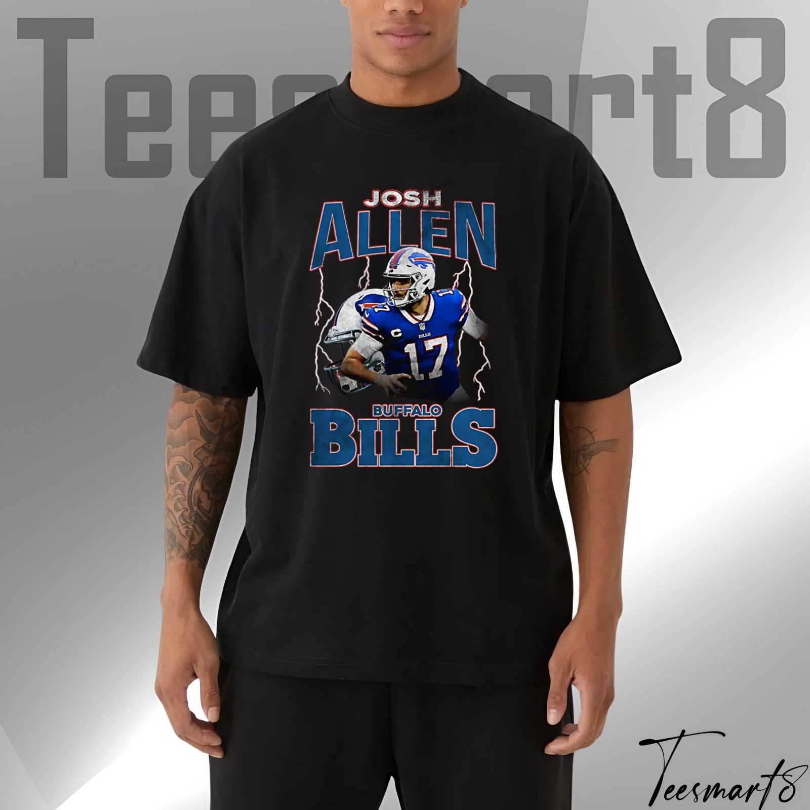 Josh Allen Buffalo Bills Football Shirt – Nfl 2025