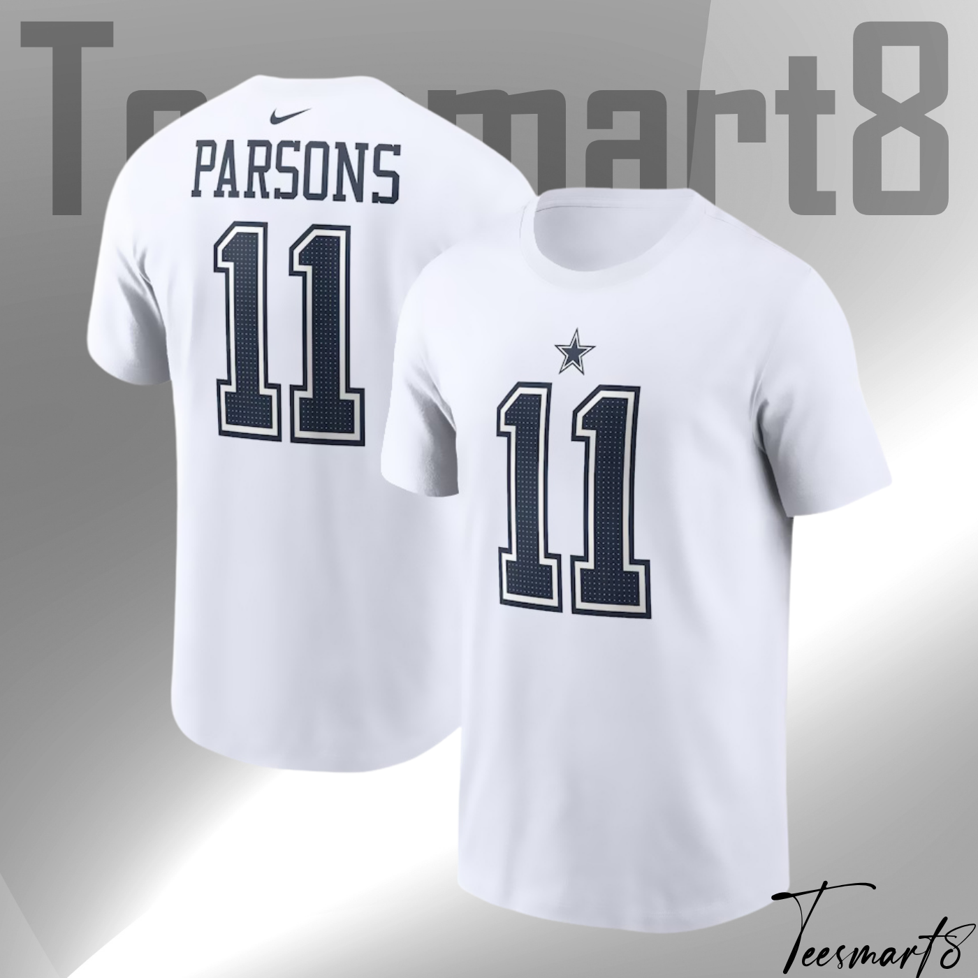 Micah Parsons Dallas Cowboys Player Name & Number T-Shirt