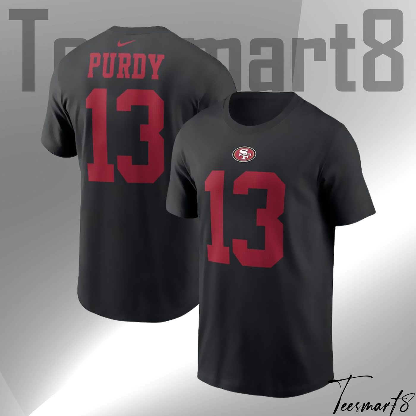 Brock Purdy San Francisco 49ers Player Name & Number T-Shirt