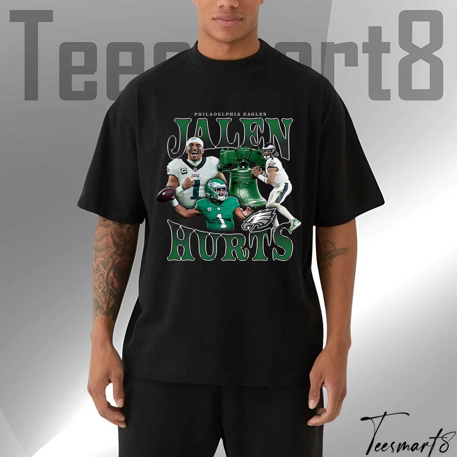 Jalen Hurts – Philadelphia Eagles Graphic T-Shirt