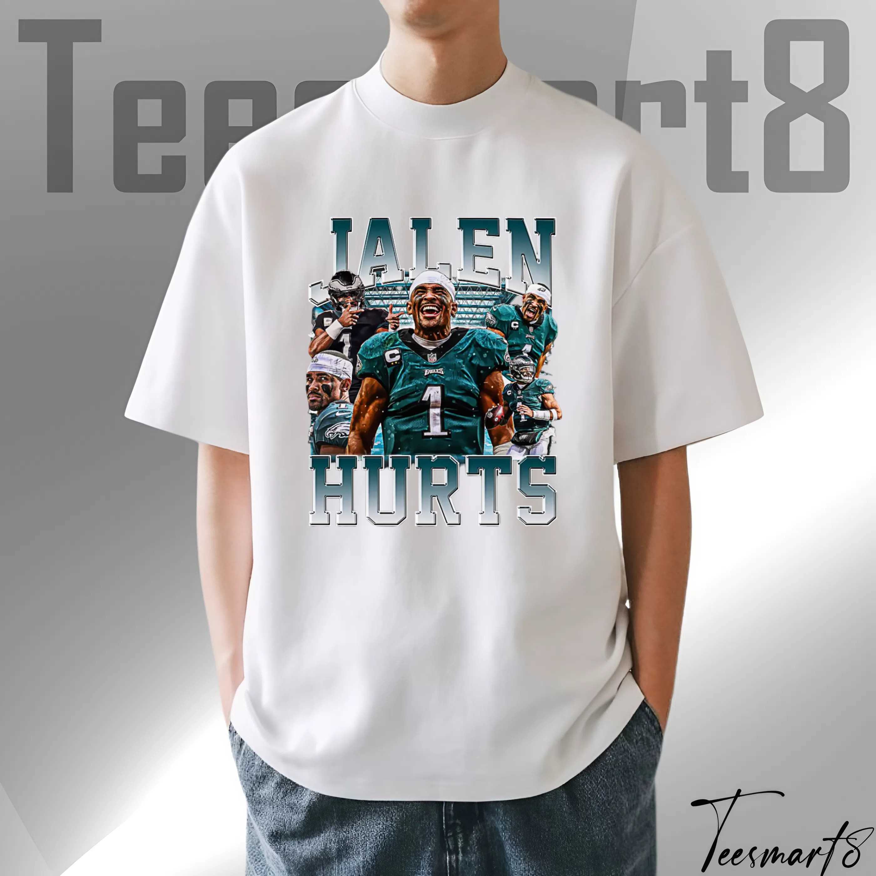 Eagles Jalen Hurts – 2025 Season Vintage T-Shirt