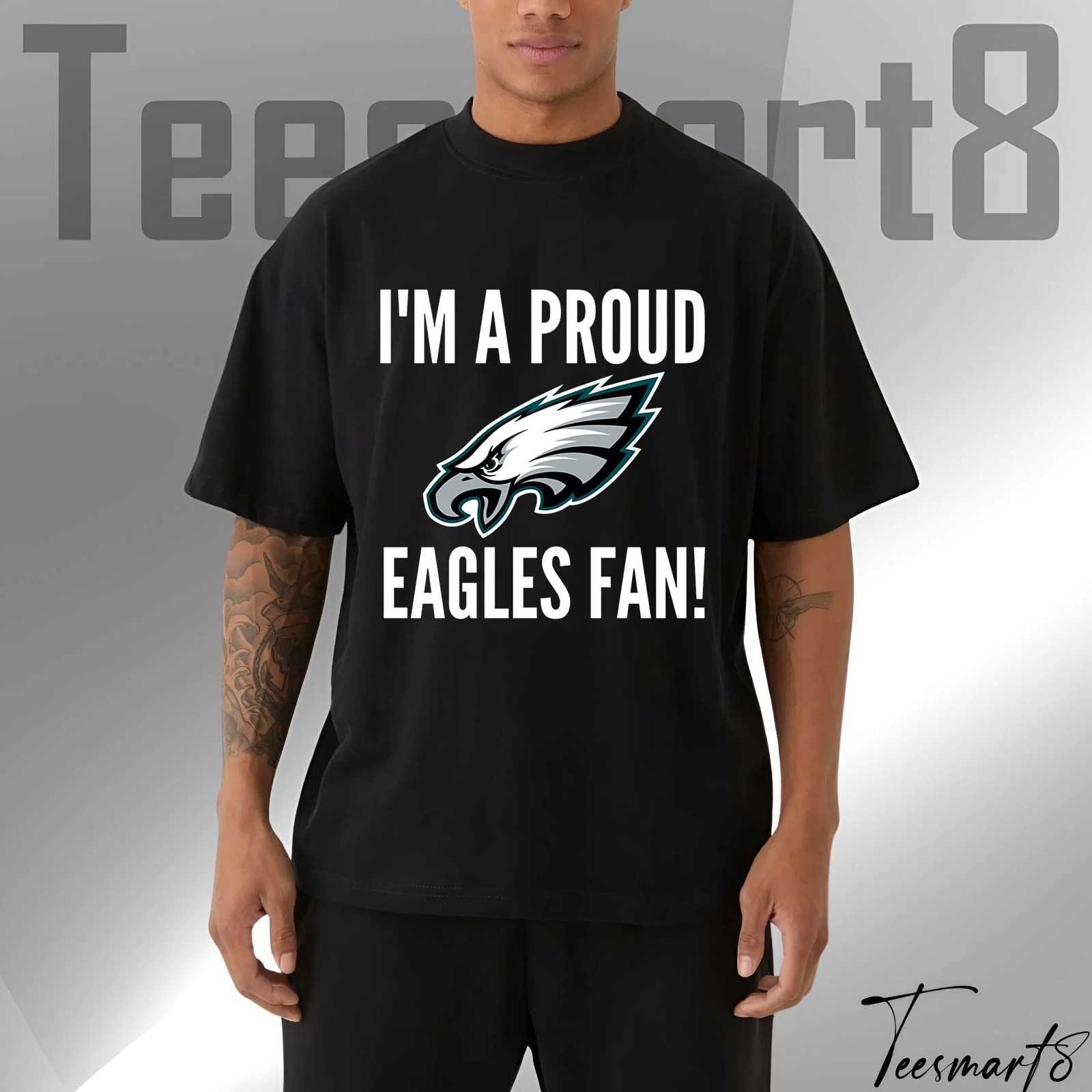 Philly Eagles Fan Gear – Proud Supporter T-Shirt 2025
