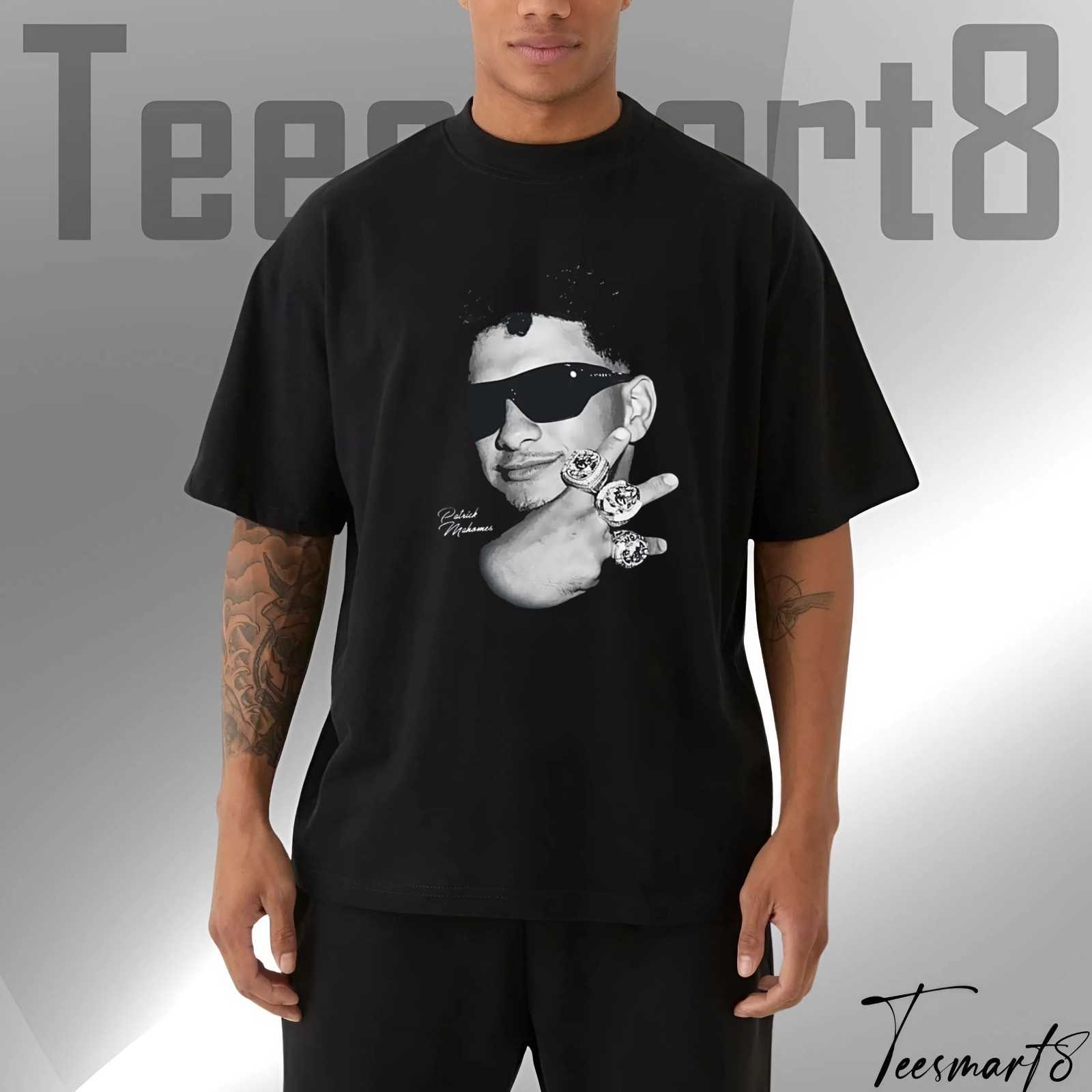 Patrick Mahomes Vintage 90s Bootleg Graphic Retro T-Shirt – 2025 Nfl Fan Edition