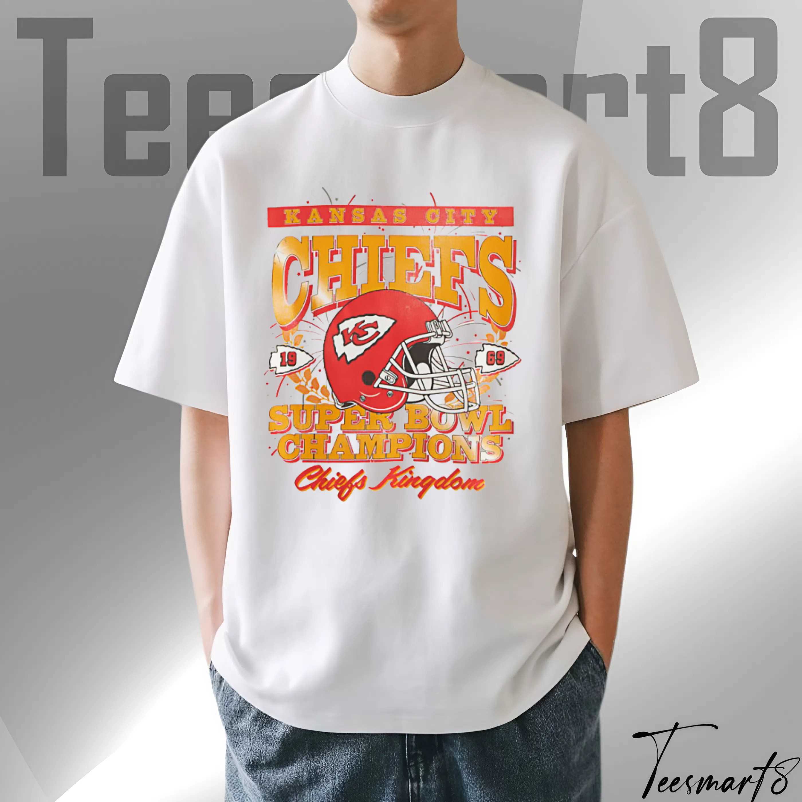 Kansas City Chiefs Graphic T-Shirt – Nfl 2025 Season