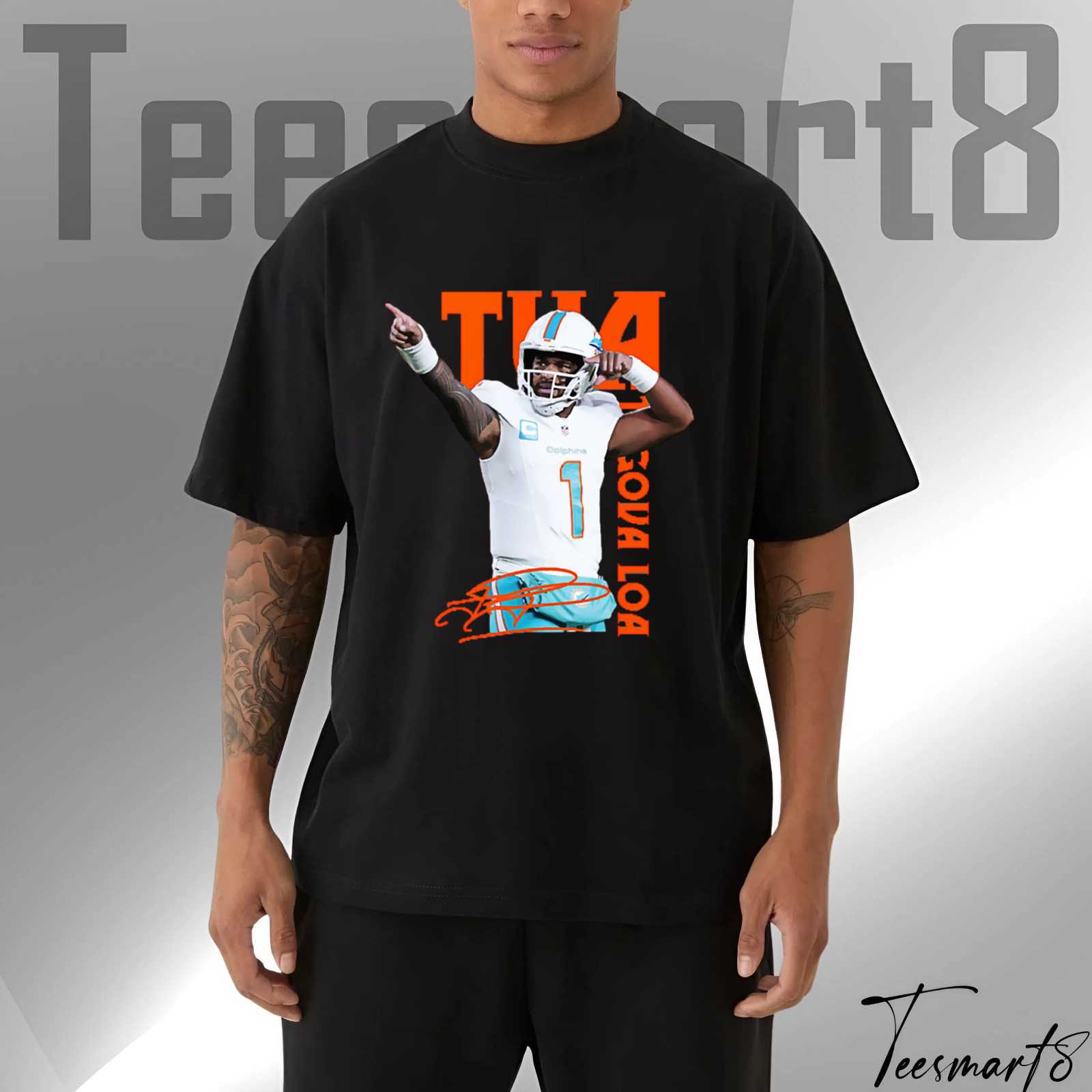 Tua Tagovailoa 2025 T-Shirt – Miami Dolphins Fan Gear