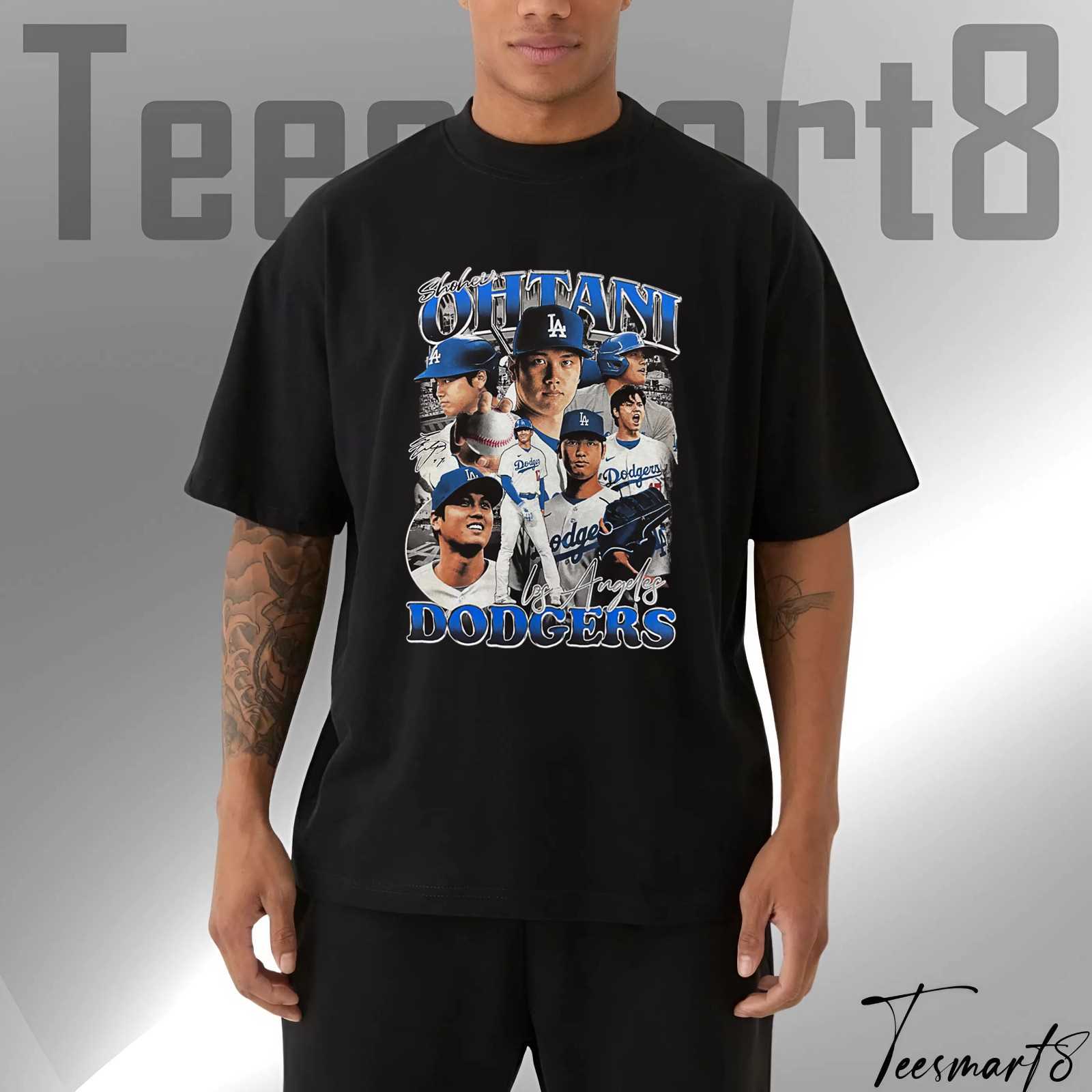 Shohei Ohtani Dodgers Tee – Retro Bootleg Mlb 2025 Shirt