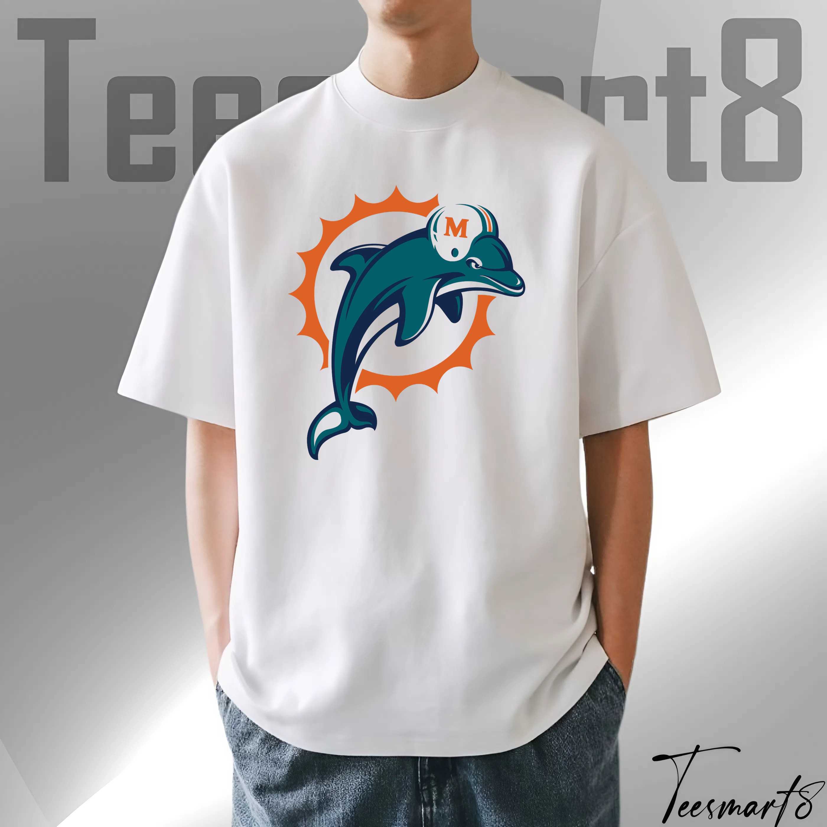 Nfl 2025 Game Day Tee – Miami Dolphins Supporter Shirt