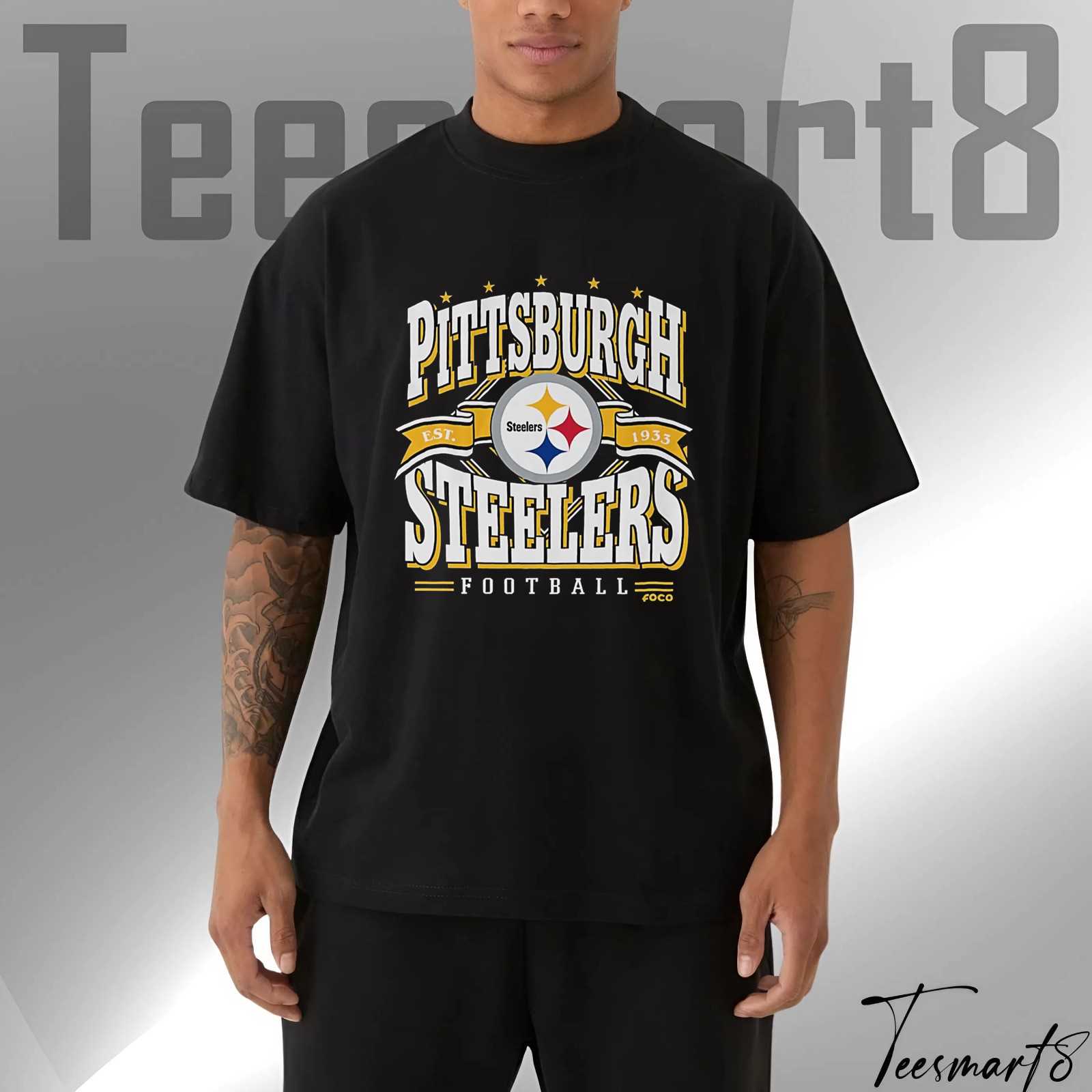 Pittsburgh Steelers Tee – 2025 Season Game-Ready Fan Gear