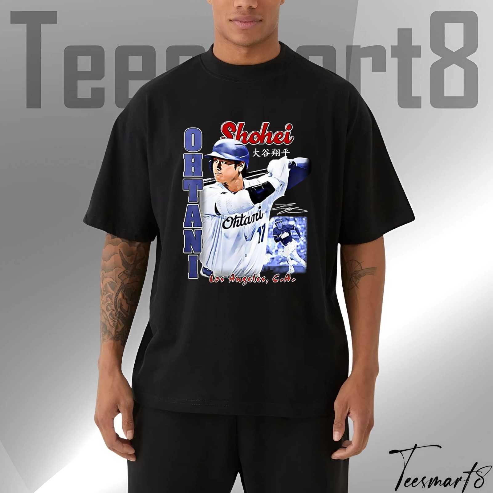 Shohei Ohtani T-Shirt – Los Angeles Baseball Star