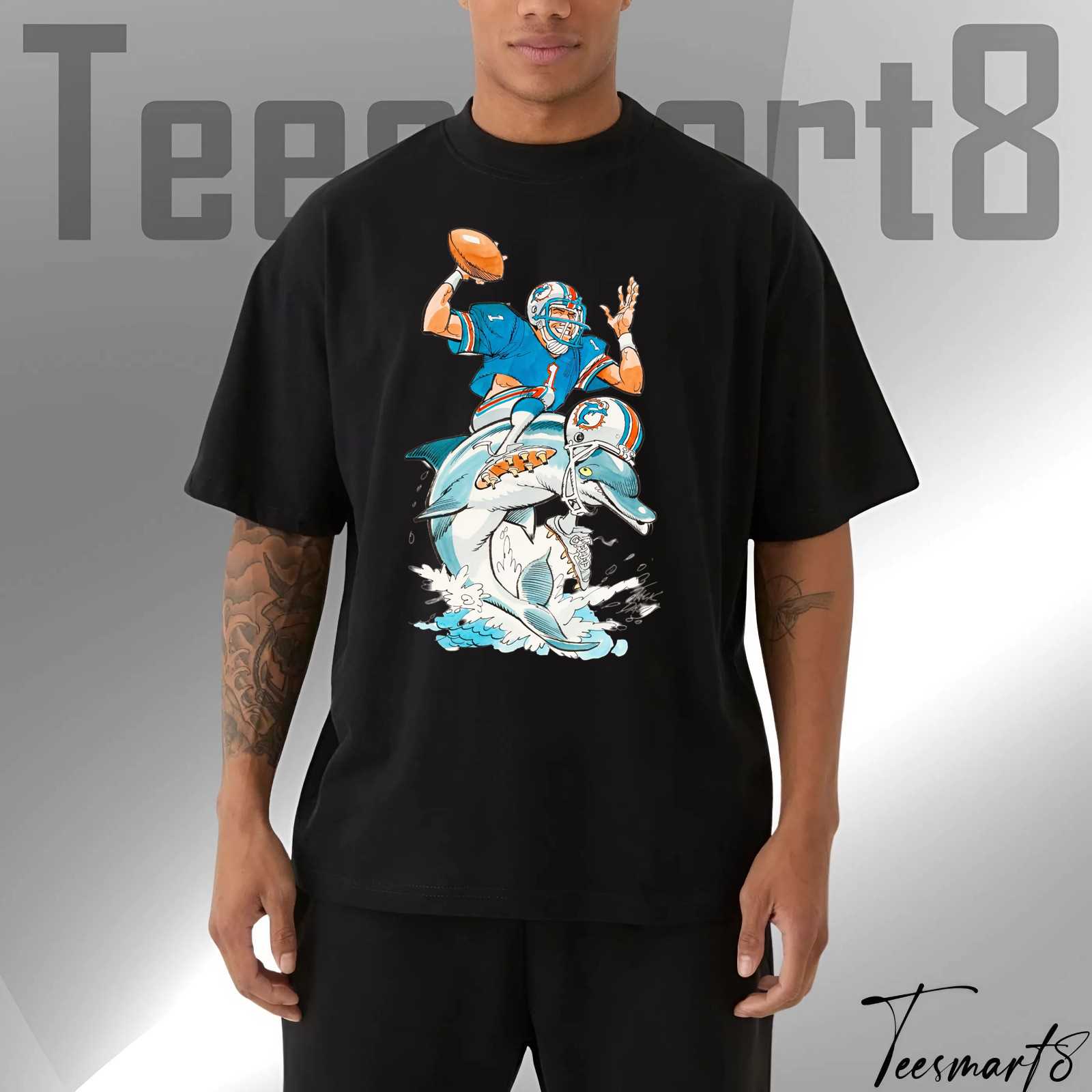 Tua Tagovailoa 2025 Nfl Tee – Miami Dolphins Quarterback Shirt