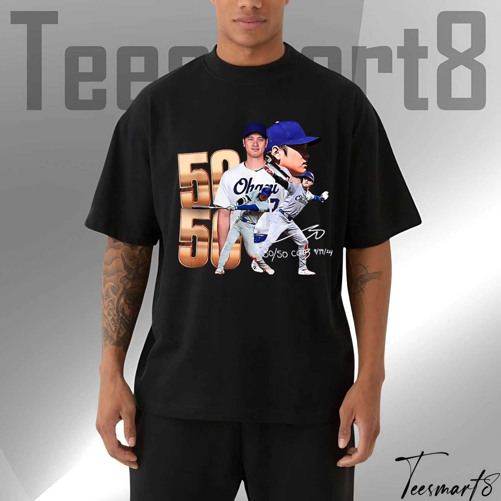 Shohei Ohtani Shirt – La Baseball 50-50 Club Tee