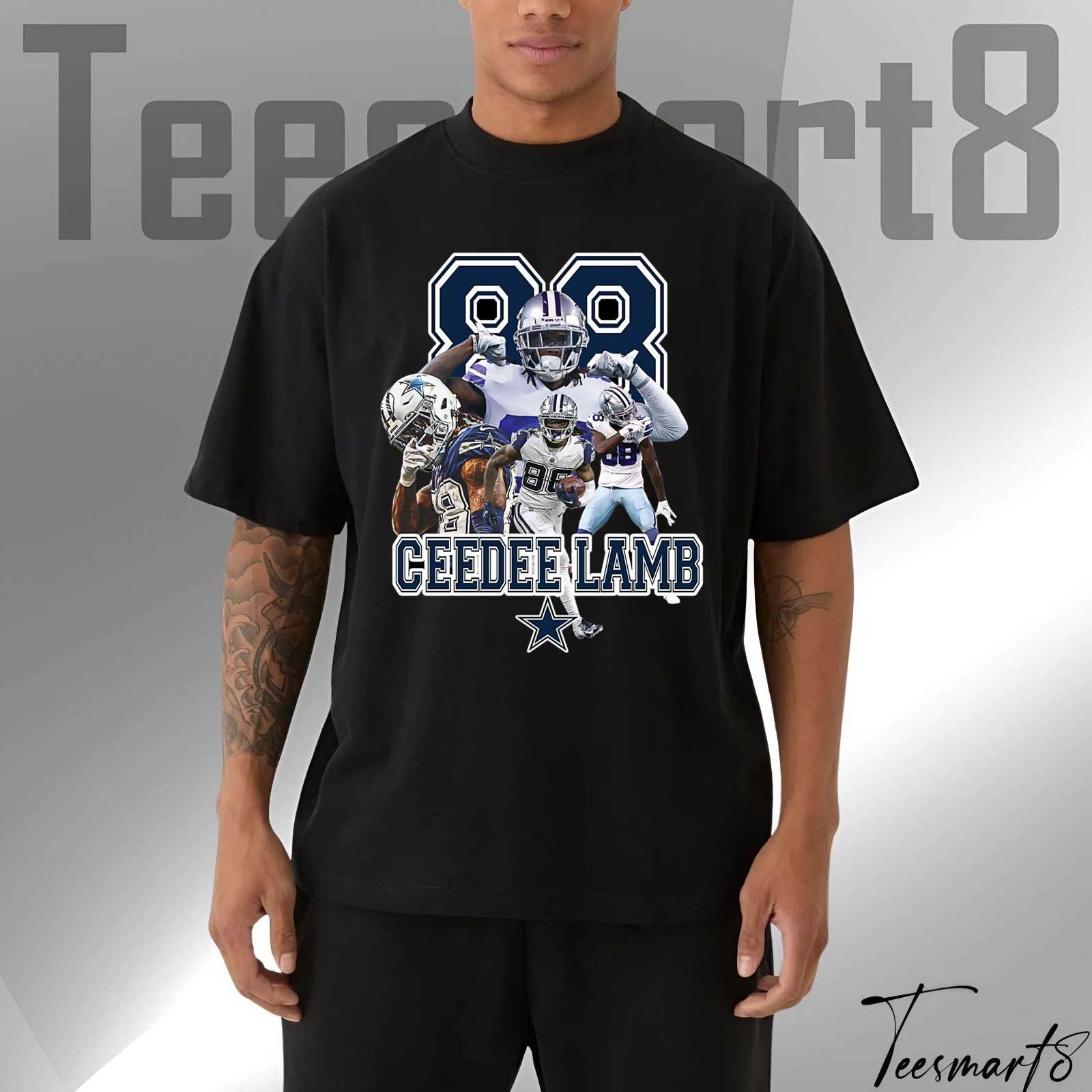 Ceedee Lamb Dallas Cowboys T-Shirt – 2025 Nfl Season Kickoff