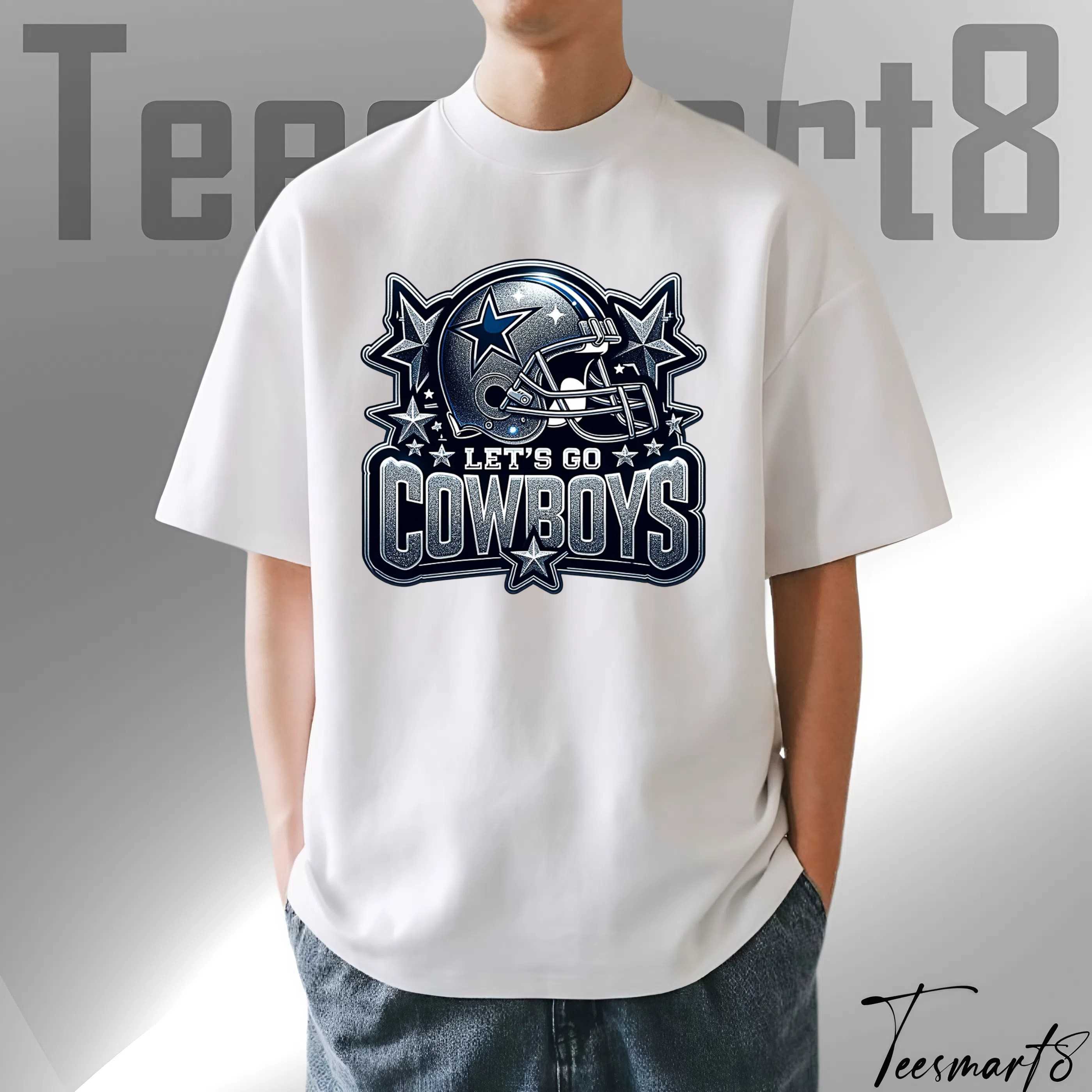 Dallas Let’s Go Tee – Cowboys Football 2025 Shirt