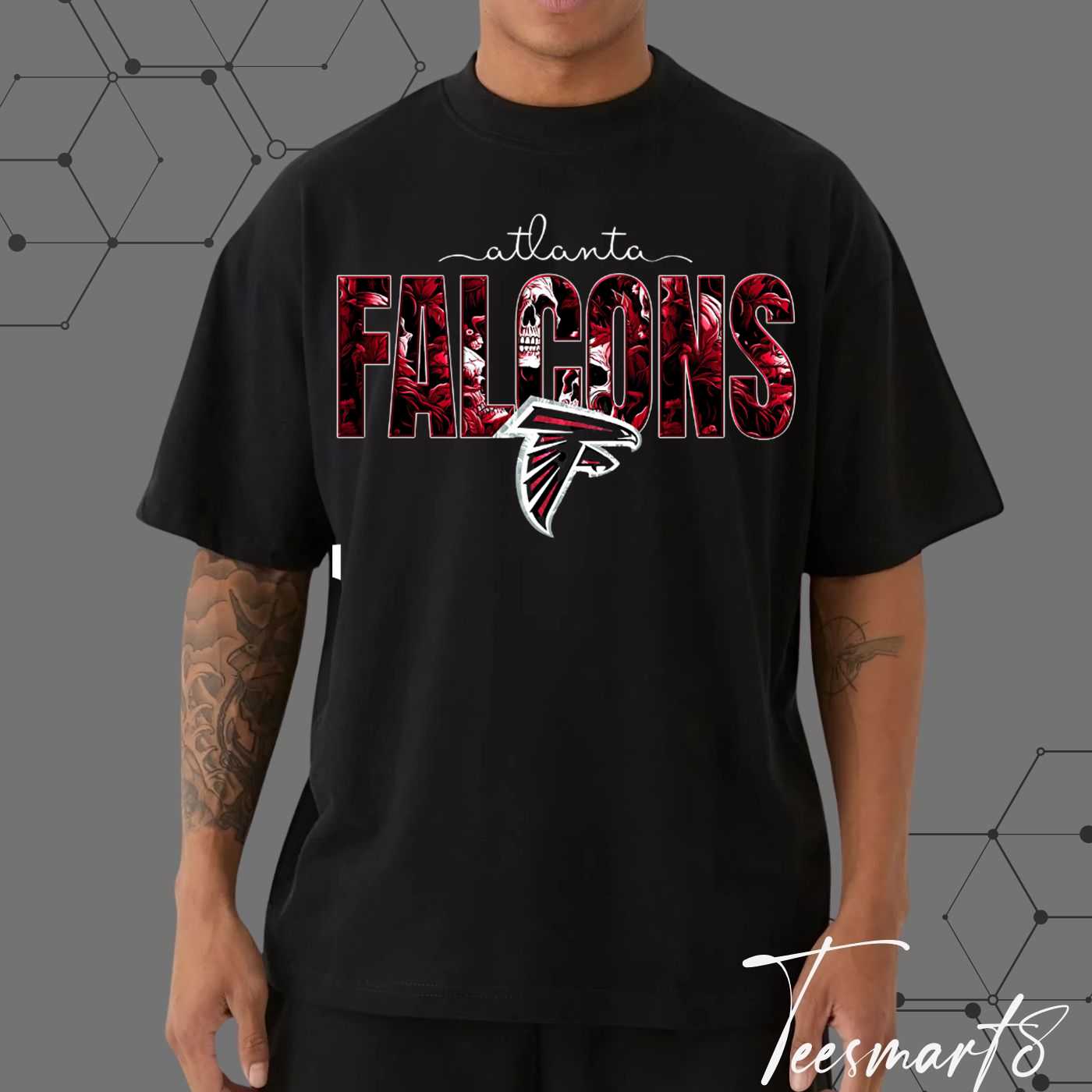 Atlanta Falcons Spooky Style T-Shirt - Halloween
