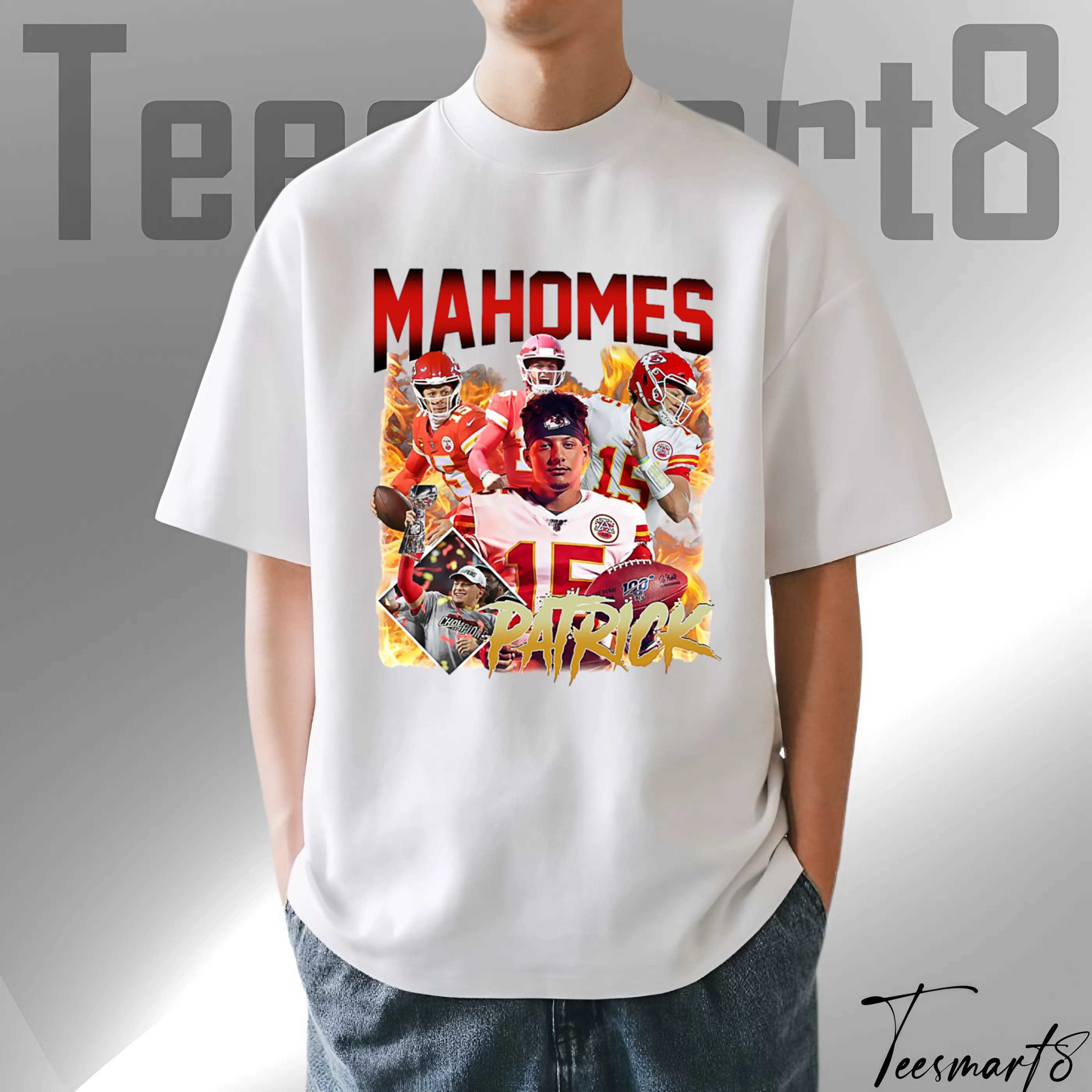 Patrick Mahomes Super Bowl Champion T-Shirt – Kansas City Chiefs Nfl Merch