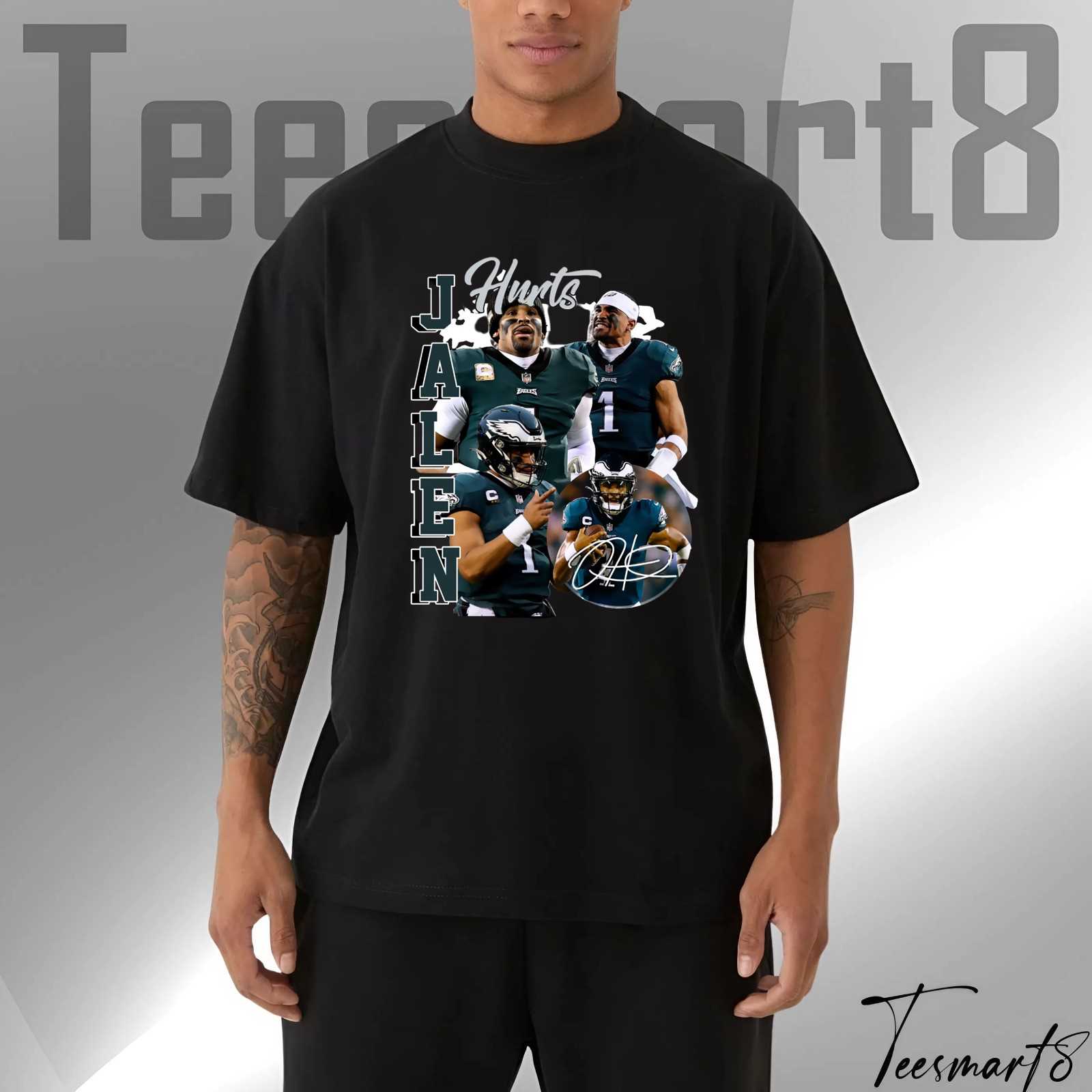 Jalen Hurts Playmaker T-Shirt – Philadelphia Eagles Fan Apparel