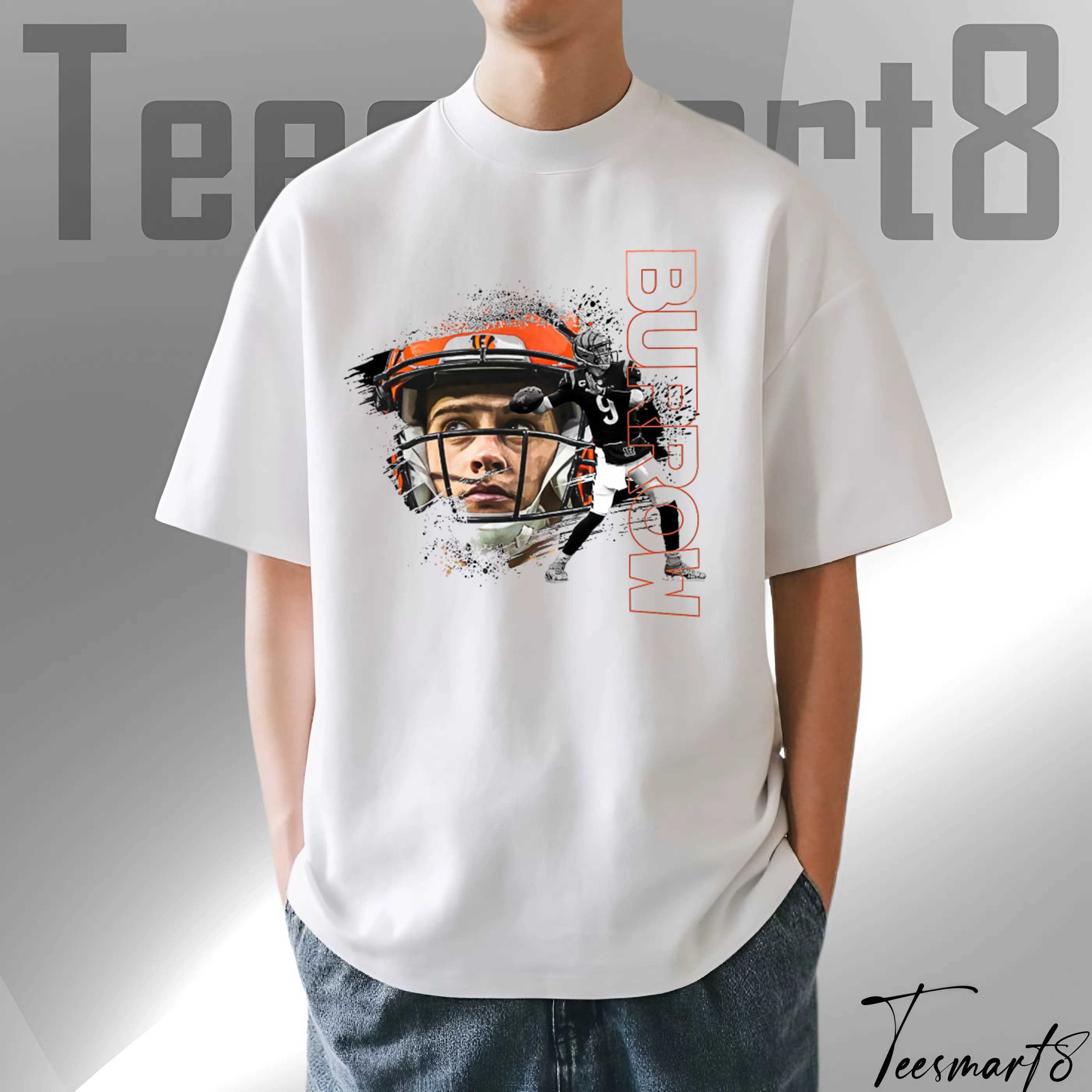 Joe Burrow Tiger King T-Shirt – Cincinnati Bengals Football Fan Gear