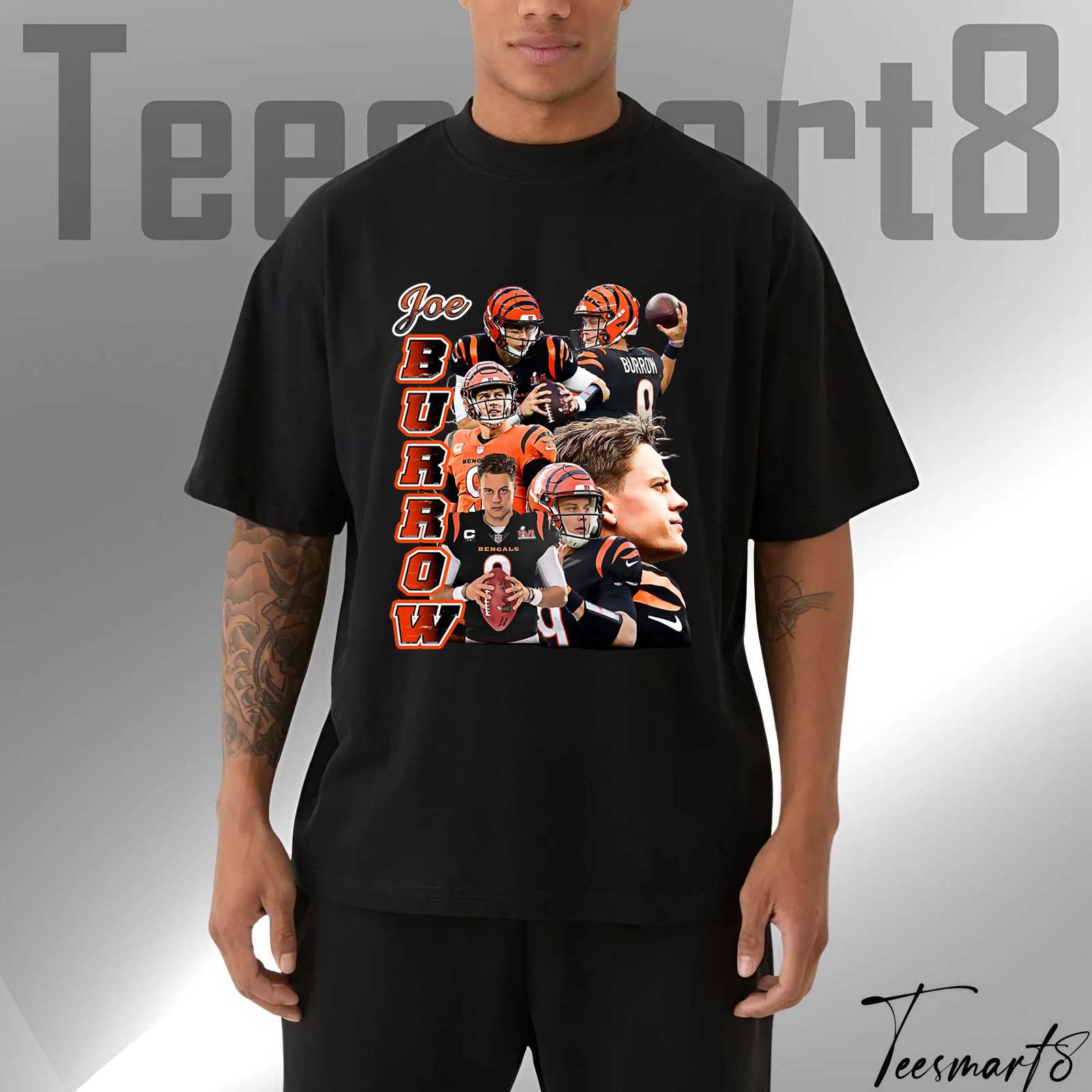 Joe Burrow Precision Passer T-Shirt – Cincinnati Bengals Fan Apparel