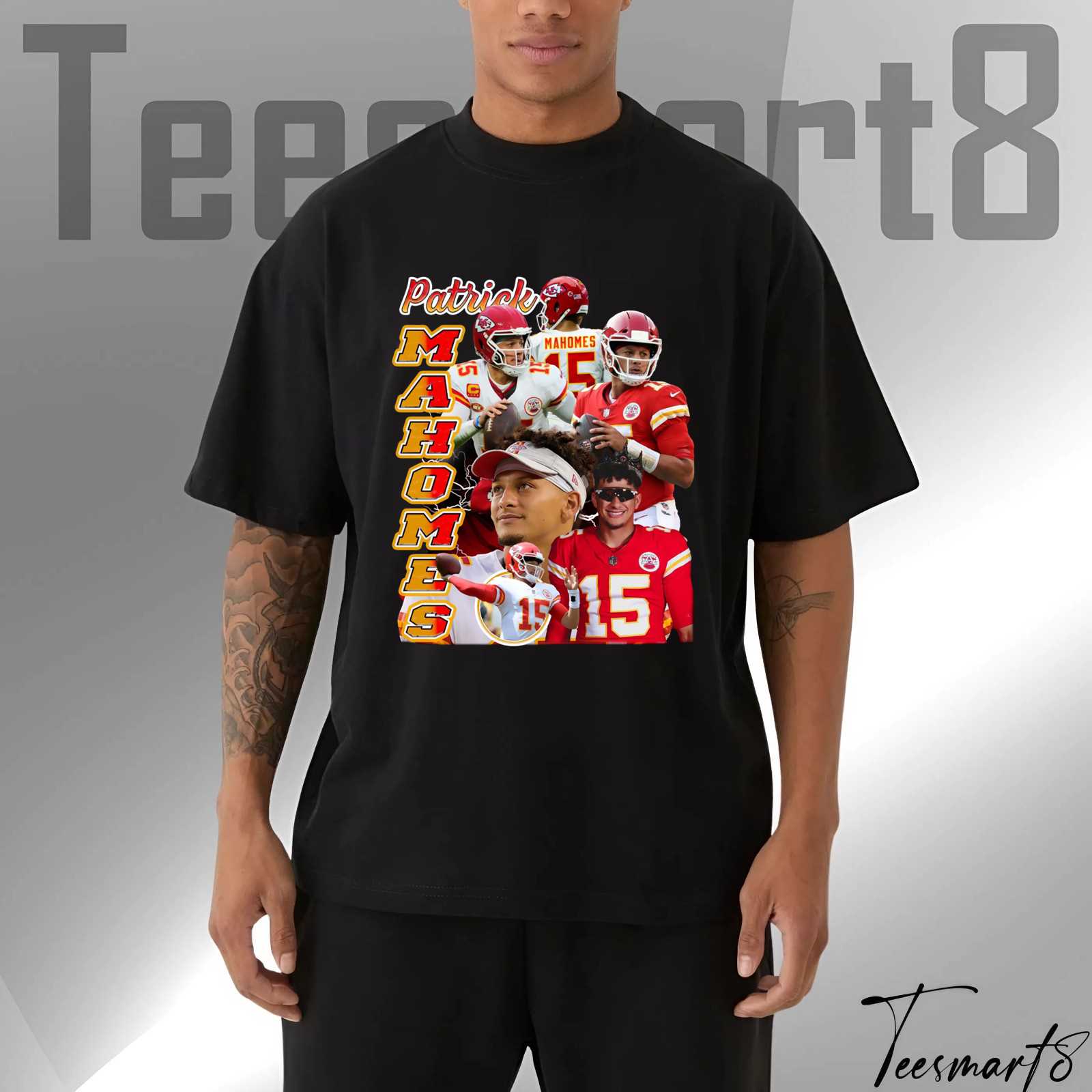 Patrick Mahomes T-Shirt – Kansas City Chiefs Notorious Nfl Player Graphic Tee