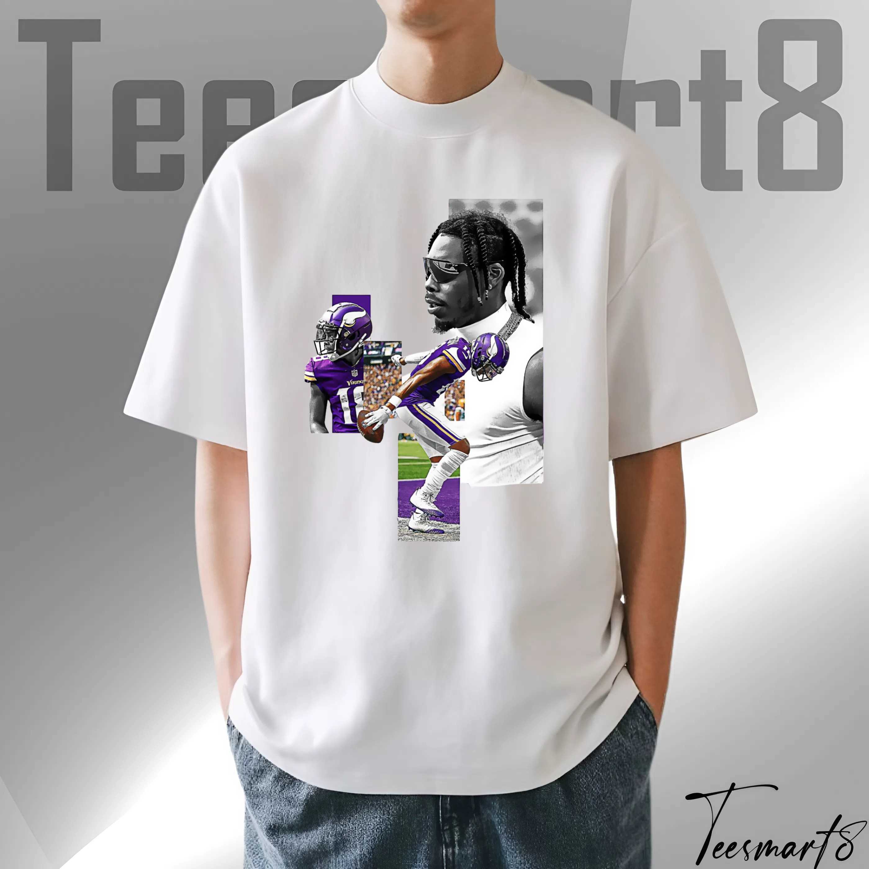 Justin Jefferson Mvp Candidate T-Shirt – Minnesota Vikings Fan Gear