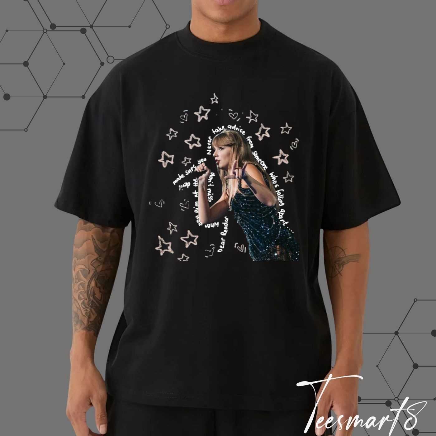 Dear Reader T-Shirt – Taylor Swift Midnights 3am Edition Inspired Tee