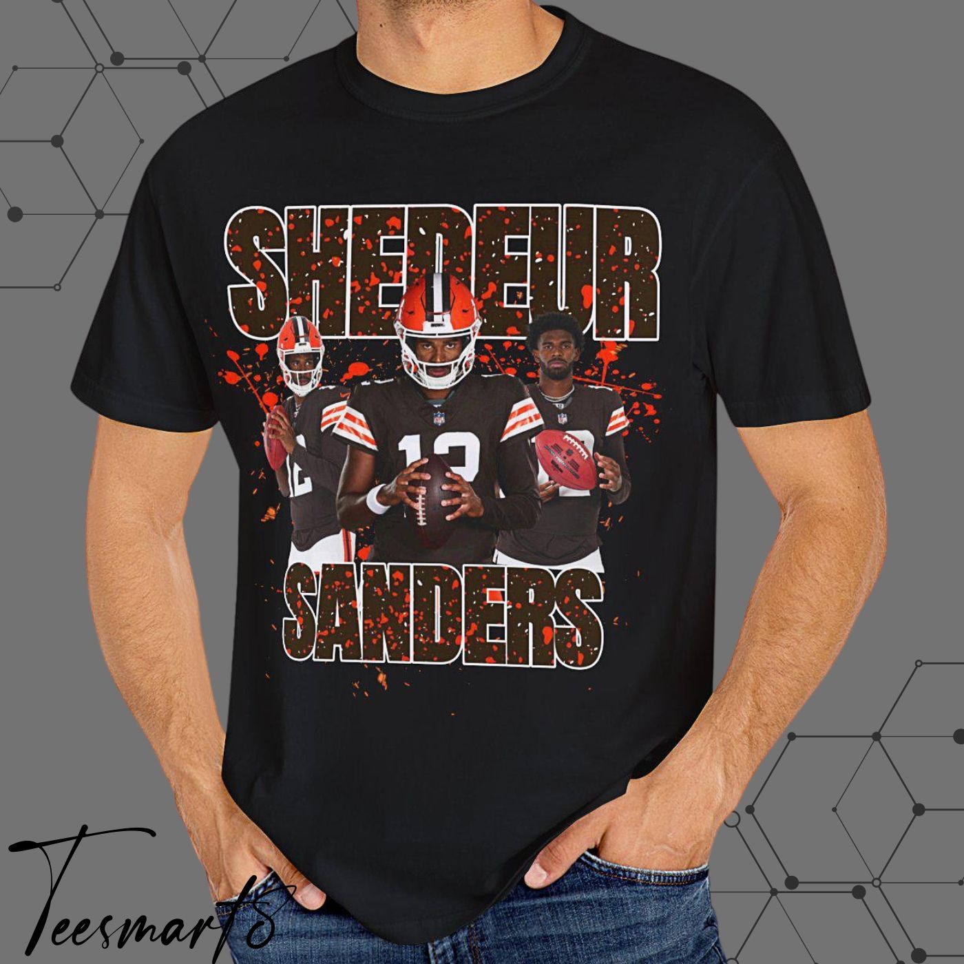 Shedeur Sanders Cleveland Browns T-Shirt – Legendary Game Day Nfl Tee For Fans