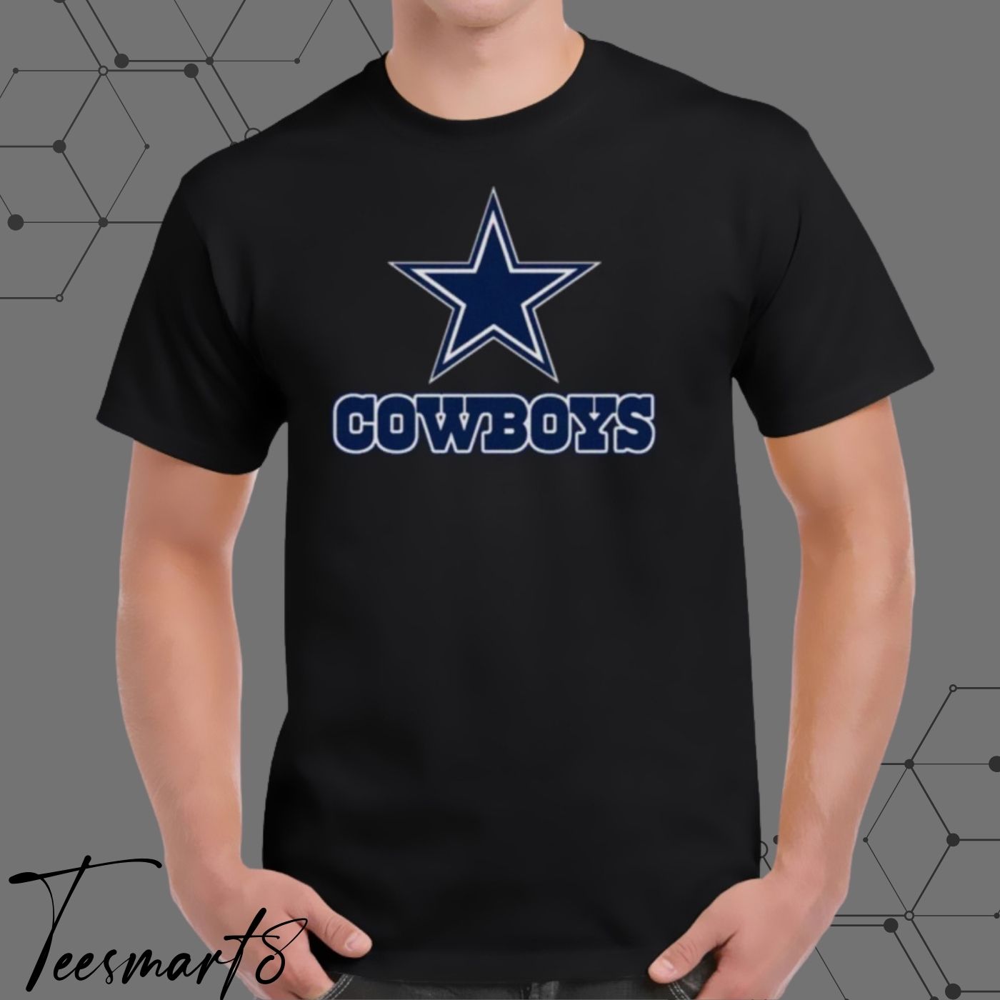 Dallas Cowboys T-Shirt – Dal Star Football Fan Tee