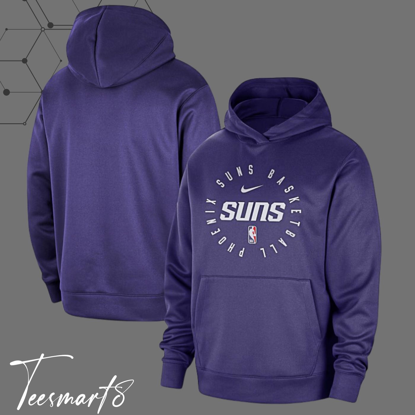 Phoenix Suns Pullover Hoodie - Nba Basketball Fan Gear