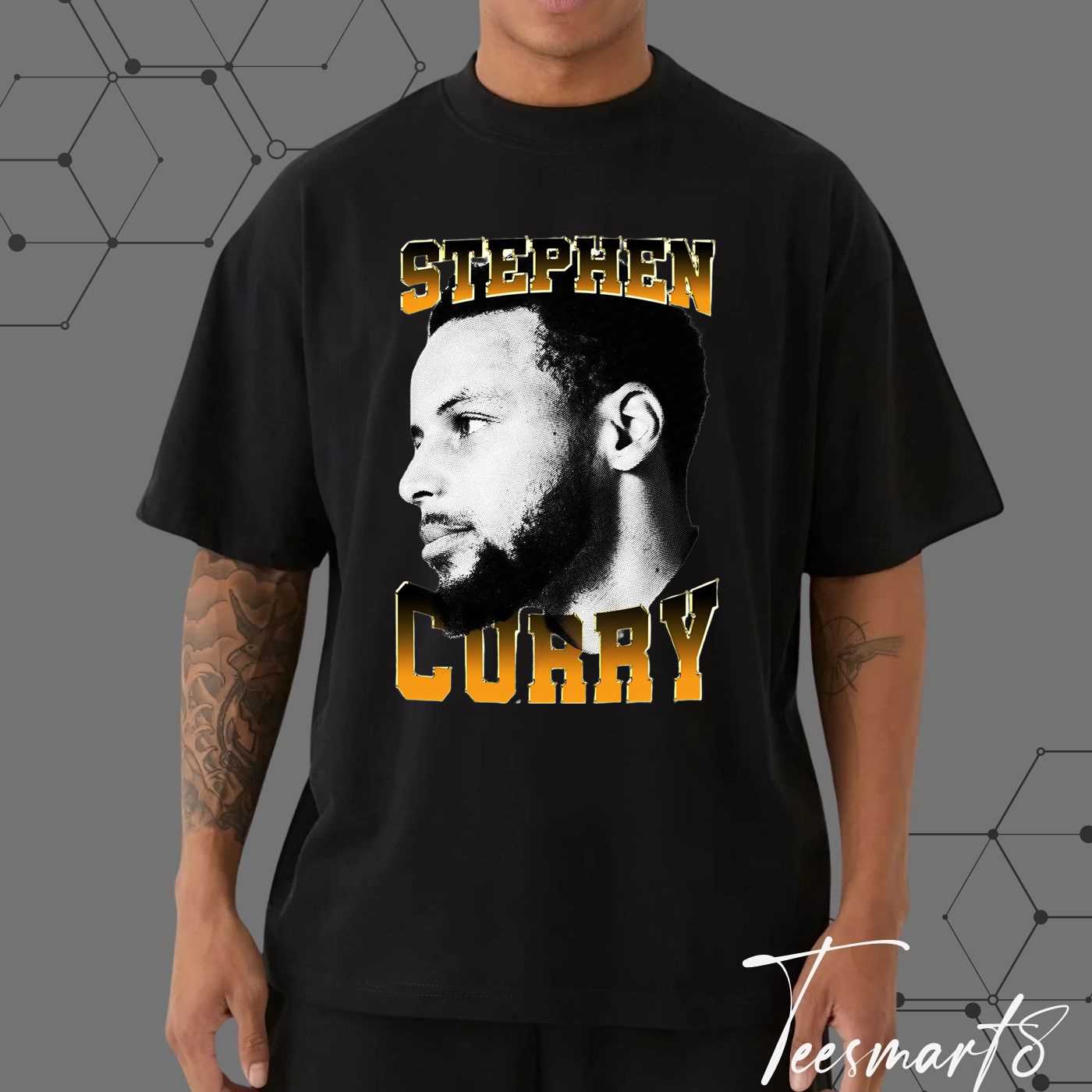 Stephen Curry "retro Tee" - Golden State Warriors Fan Shirt