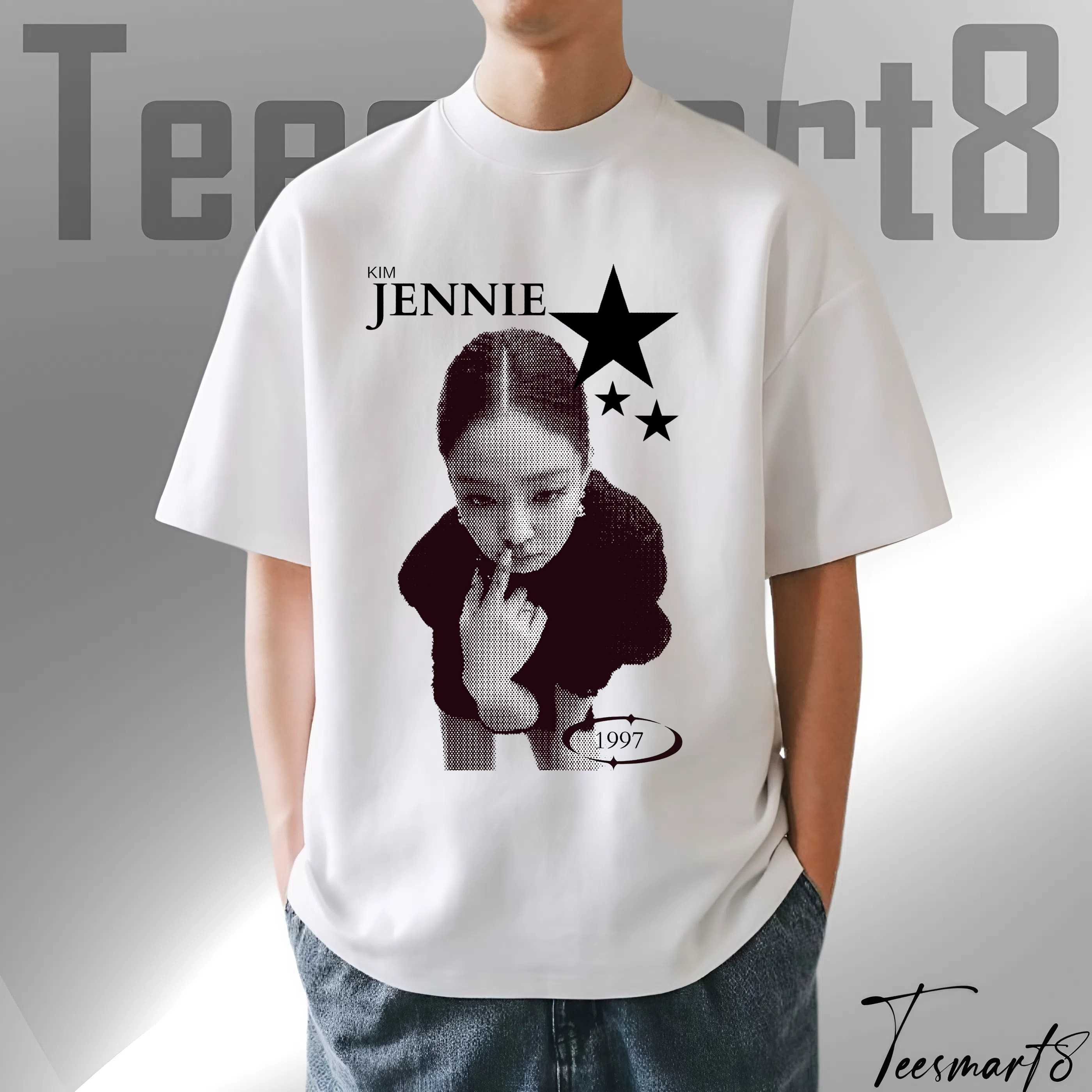 Jennie T-Shirt – Blackpink Kpop Star Tee, Korean Idol Graphic Shirt, Blink Fan Merch