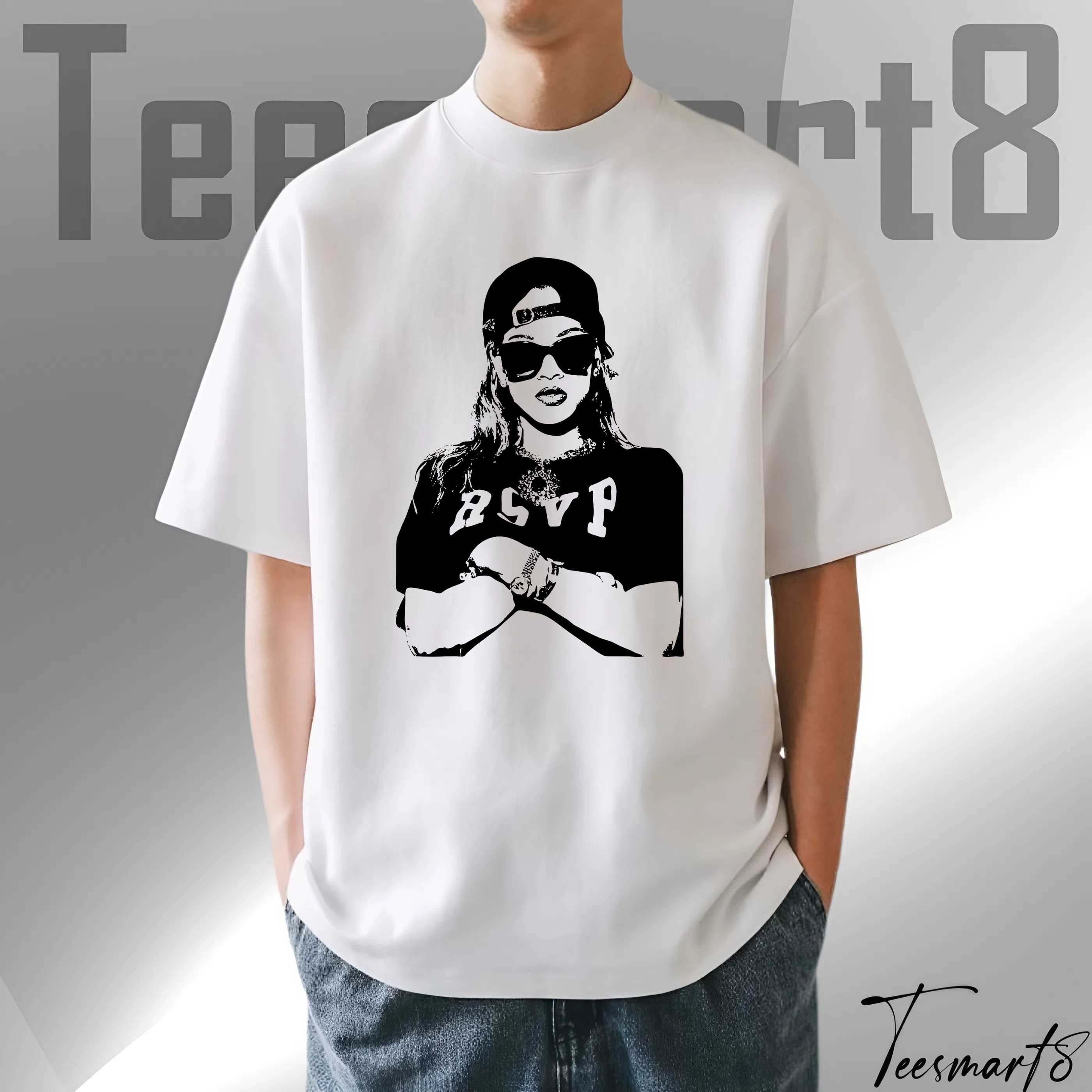 Rihanna T-Shirt – Vintage Pop Icon Graphic Tee