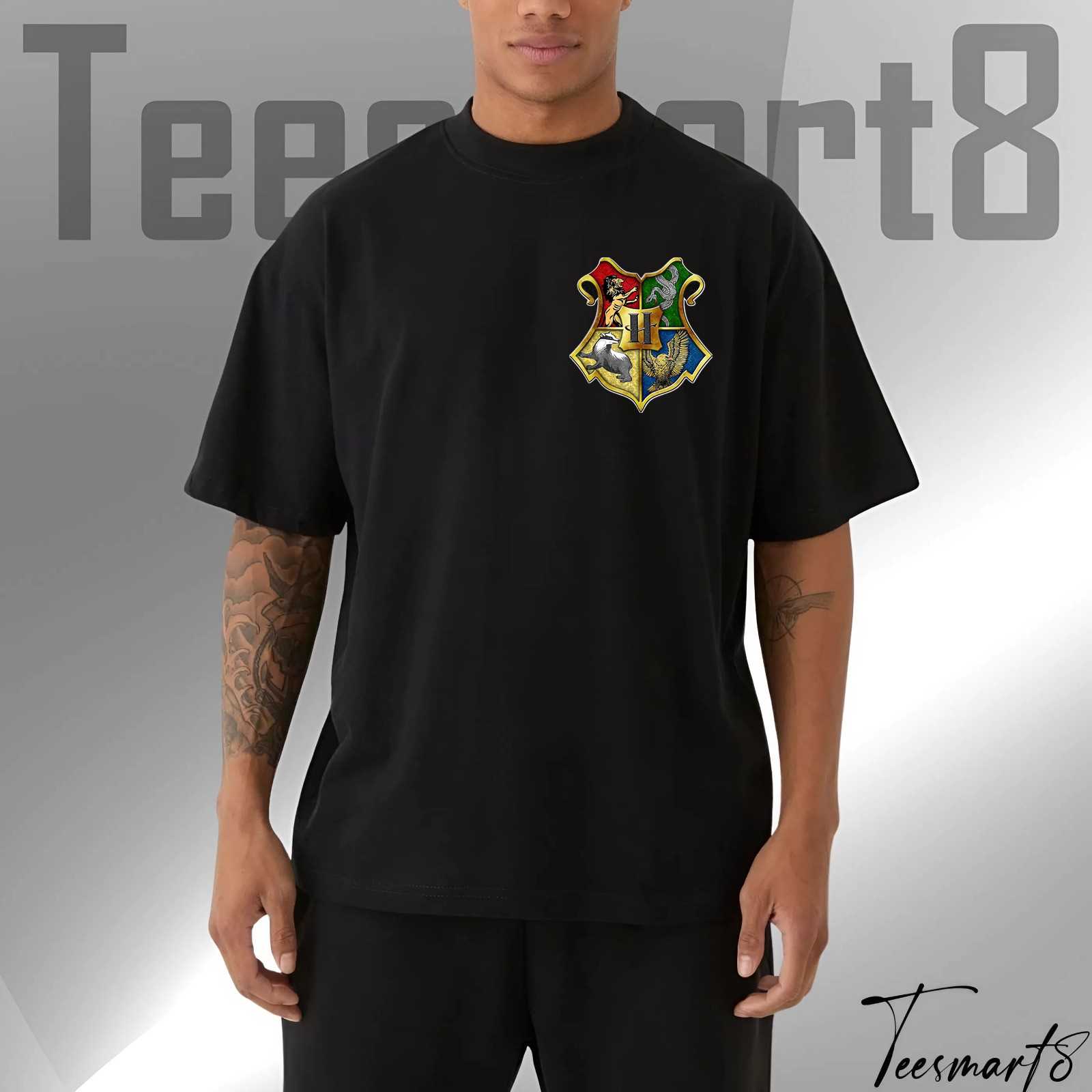 Hogwarts Crest T-Shirt – Harry Potter House Seal Graphic Tee