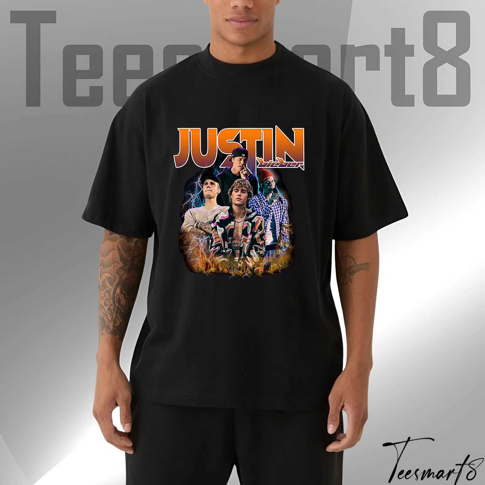Justin Bieber T-Shirt – Pop Star Graphic Tee, Music Fan Merch, Jb Iconic Shirt