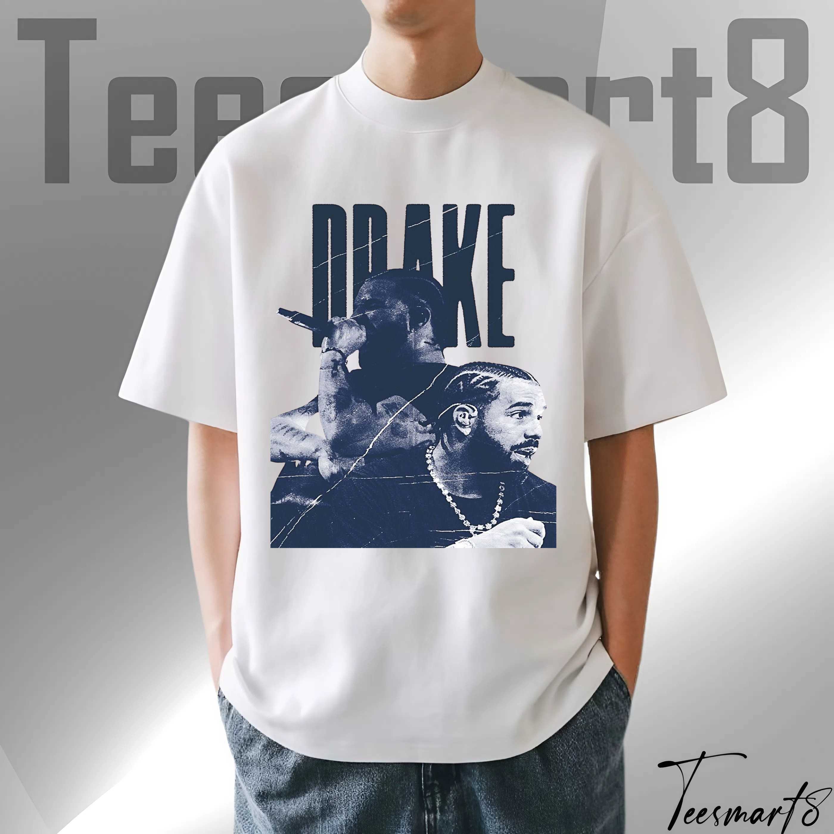 Drake Rapper T-Shirt – Classic Hip Hop Streetwear Graphic Tee